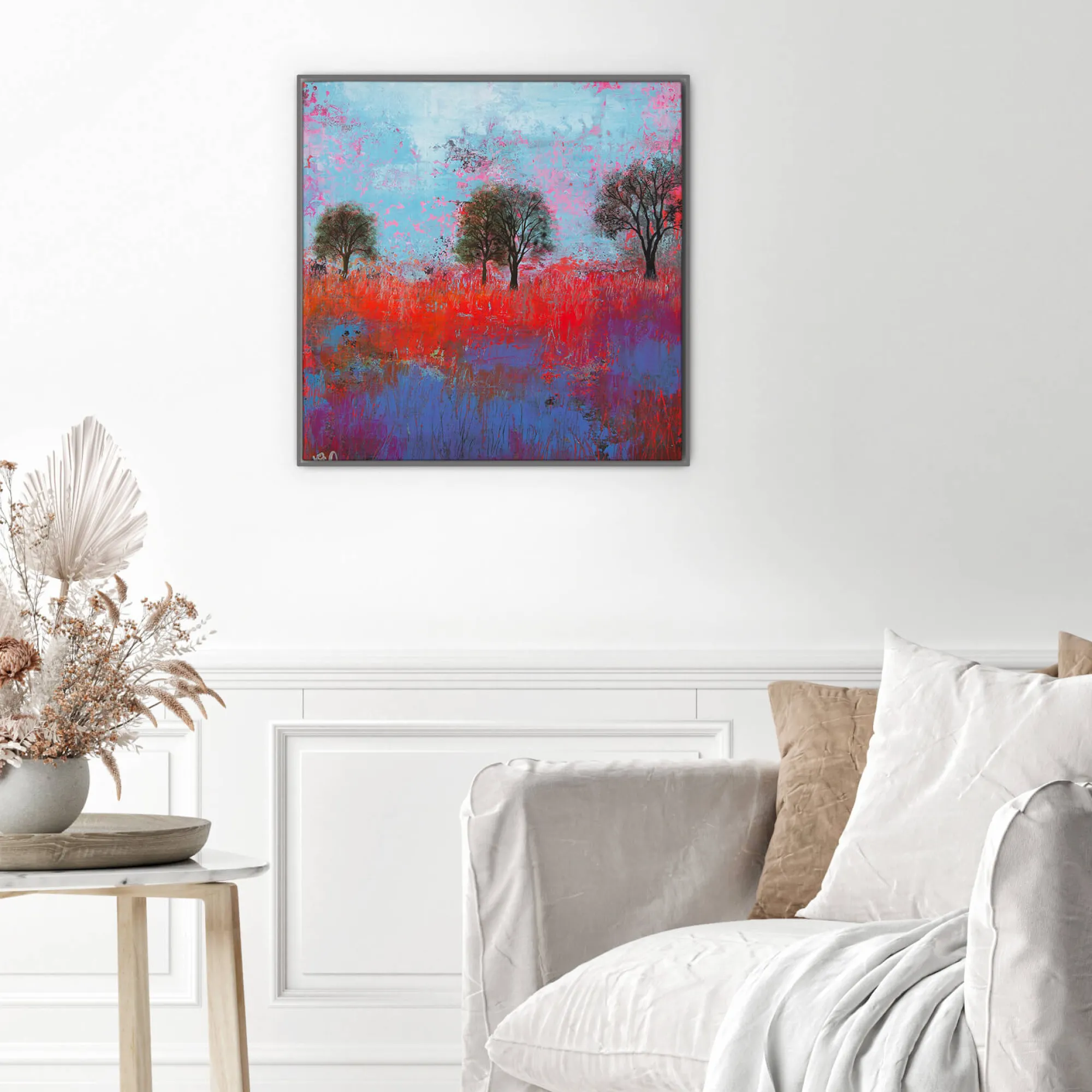Framed Canvas*Whistlefish My Colourful World Framed Canvas