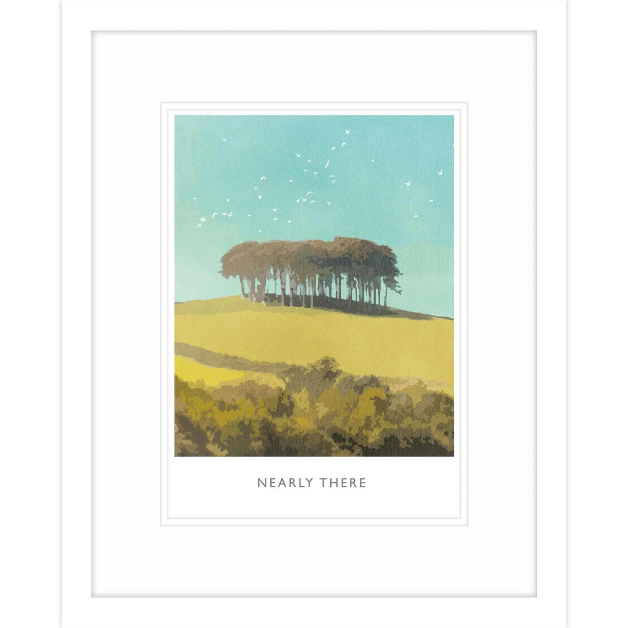 Travel|Framed Prints*Whistlefish Nearly There Large Framed Print