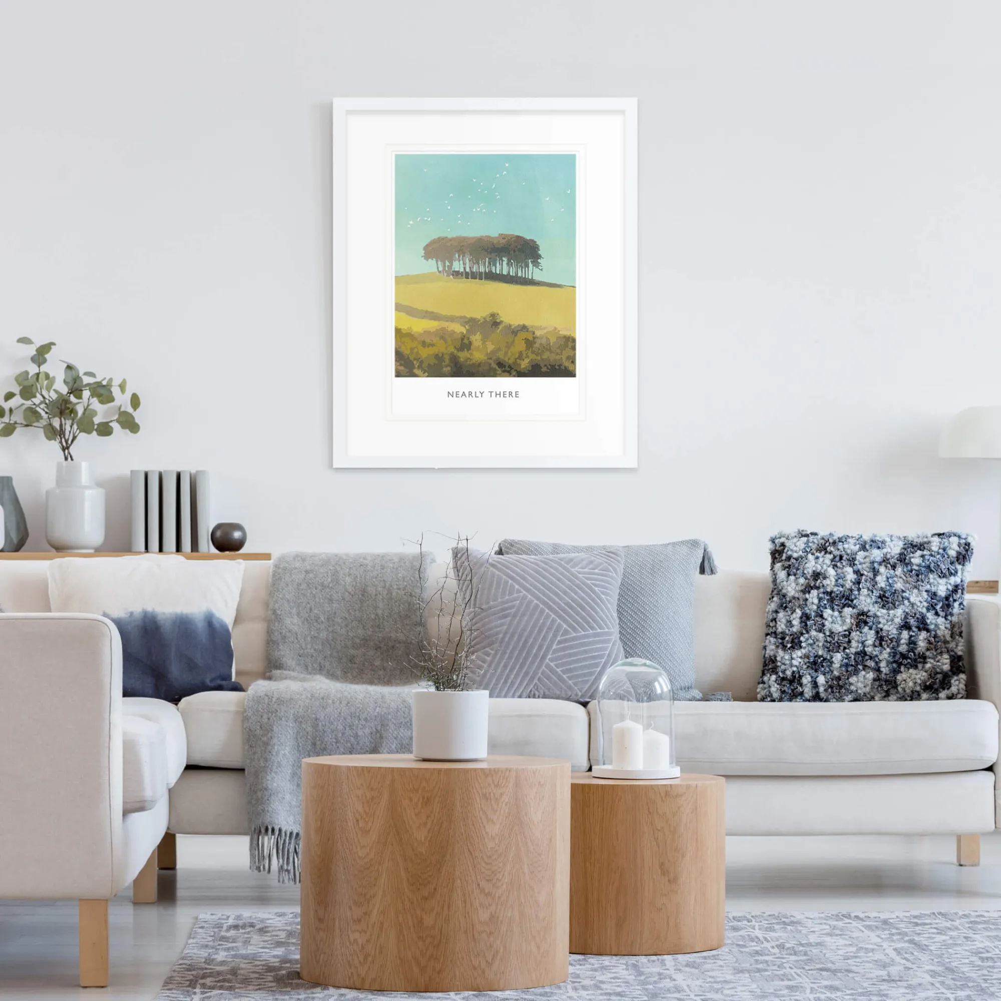 Travel|Framed Prints*Whistlefish Nearly There Large Framed Print