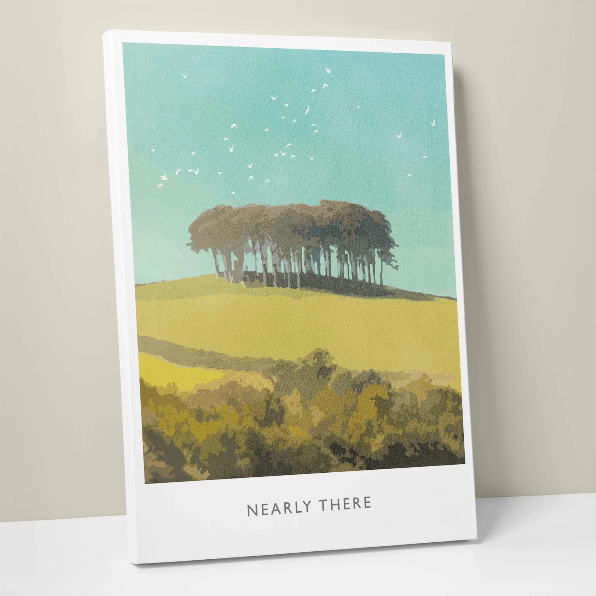 Travel|Canvas*Whistlefish Nearly There Travel Art Canvas