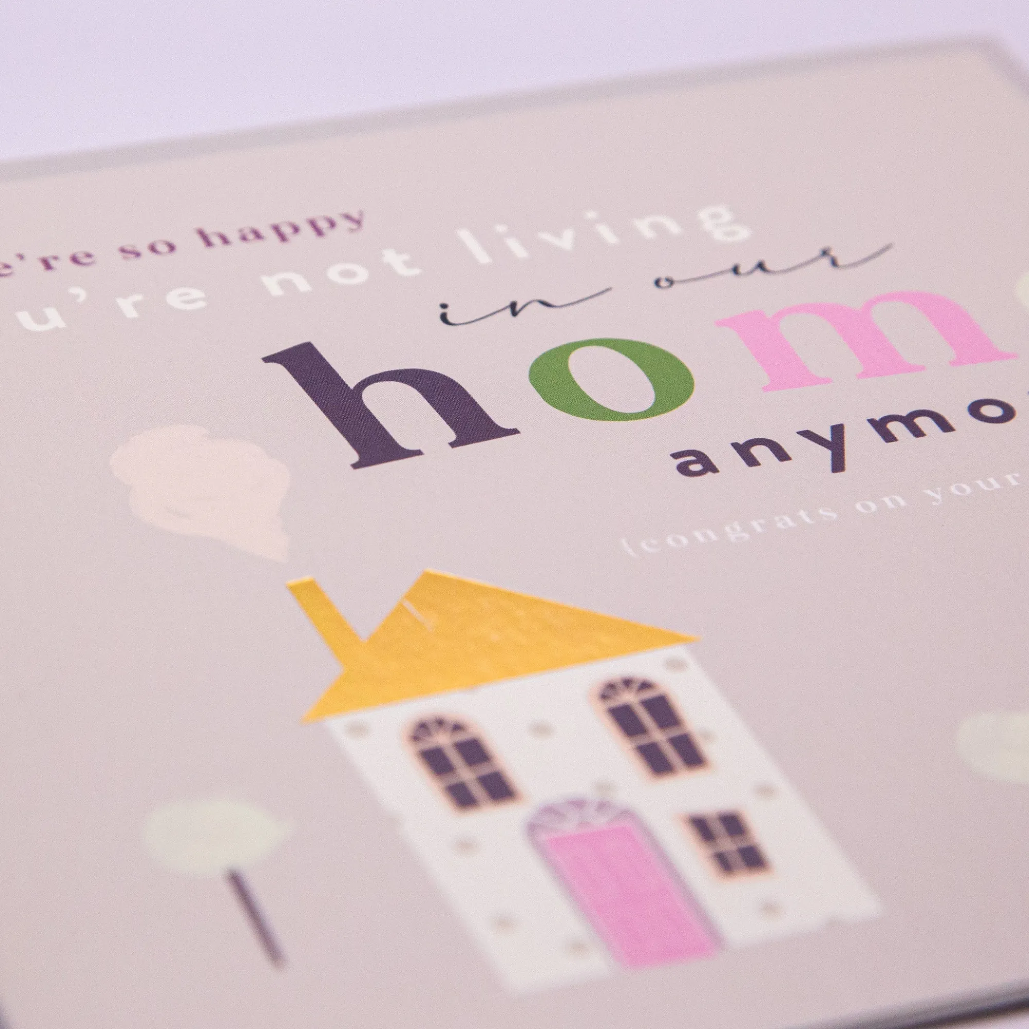 New Home*Whistlefish New Home Humour Card