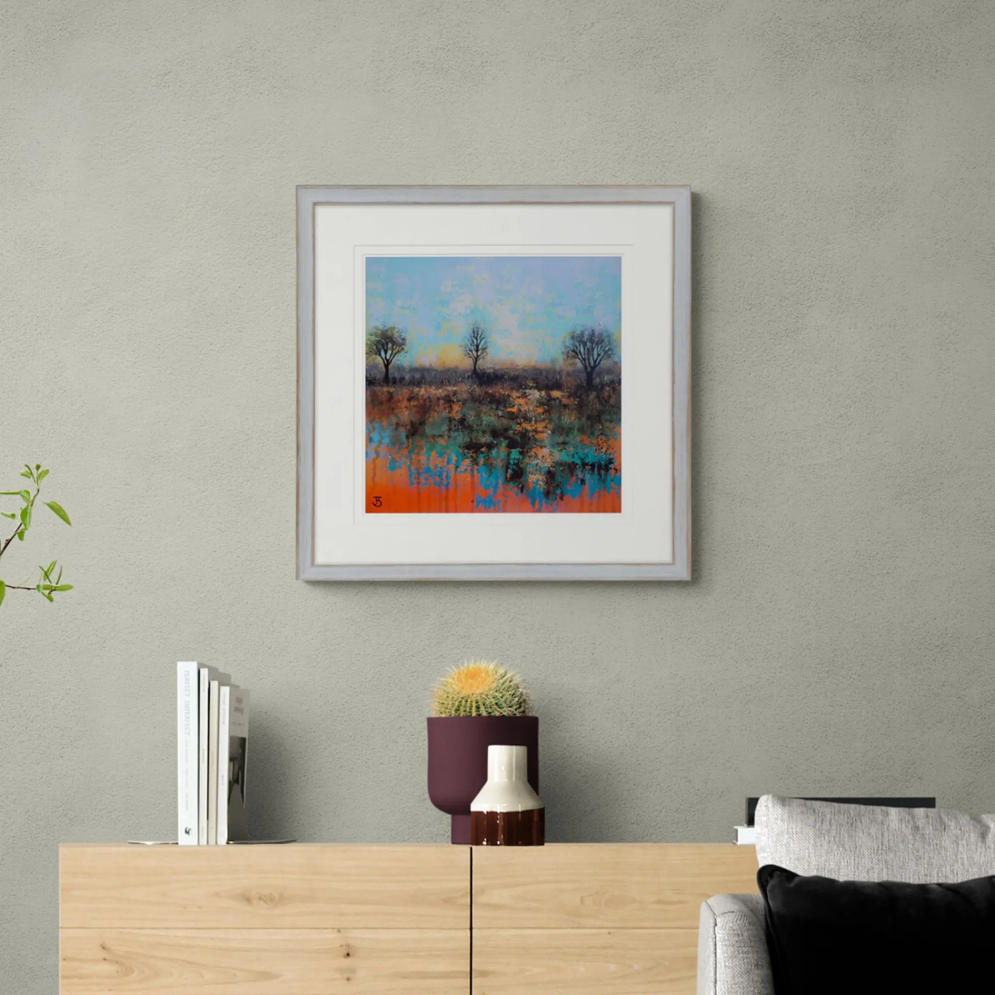 Framed Prints*Whistlefish No1 Of Rural Landscapes Med Framed Print
