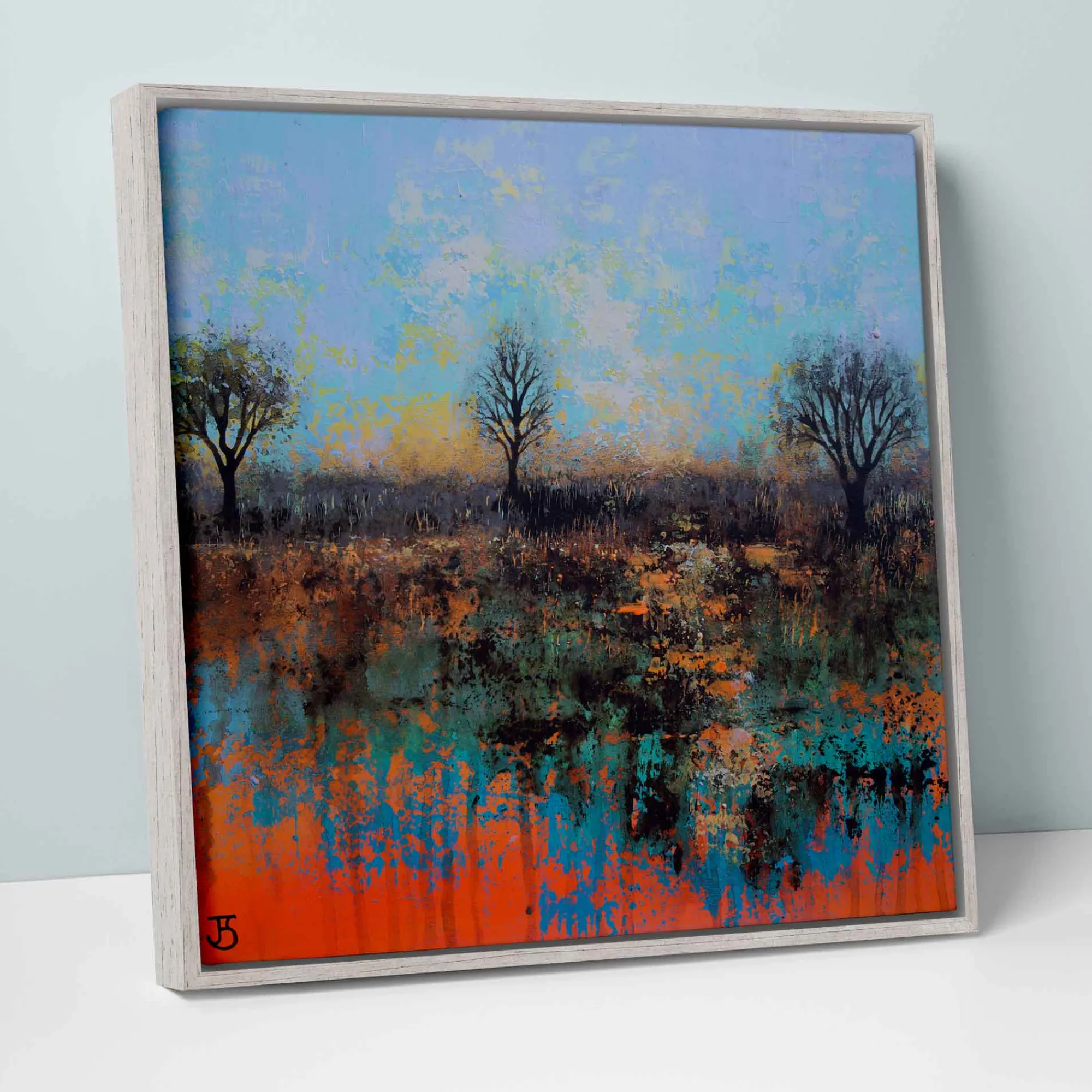 Framed Canvas*Whistlefish No1 Of Rural Landscapes Med Framed Canvas