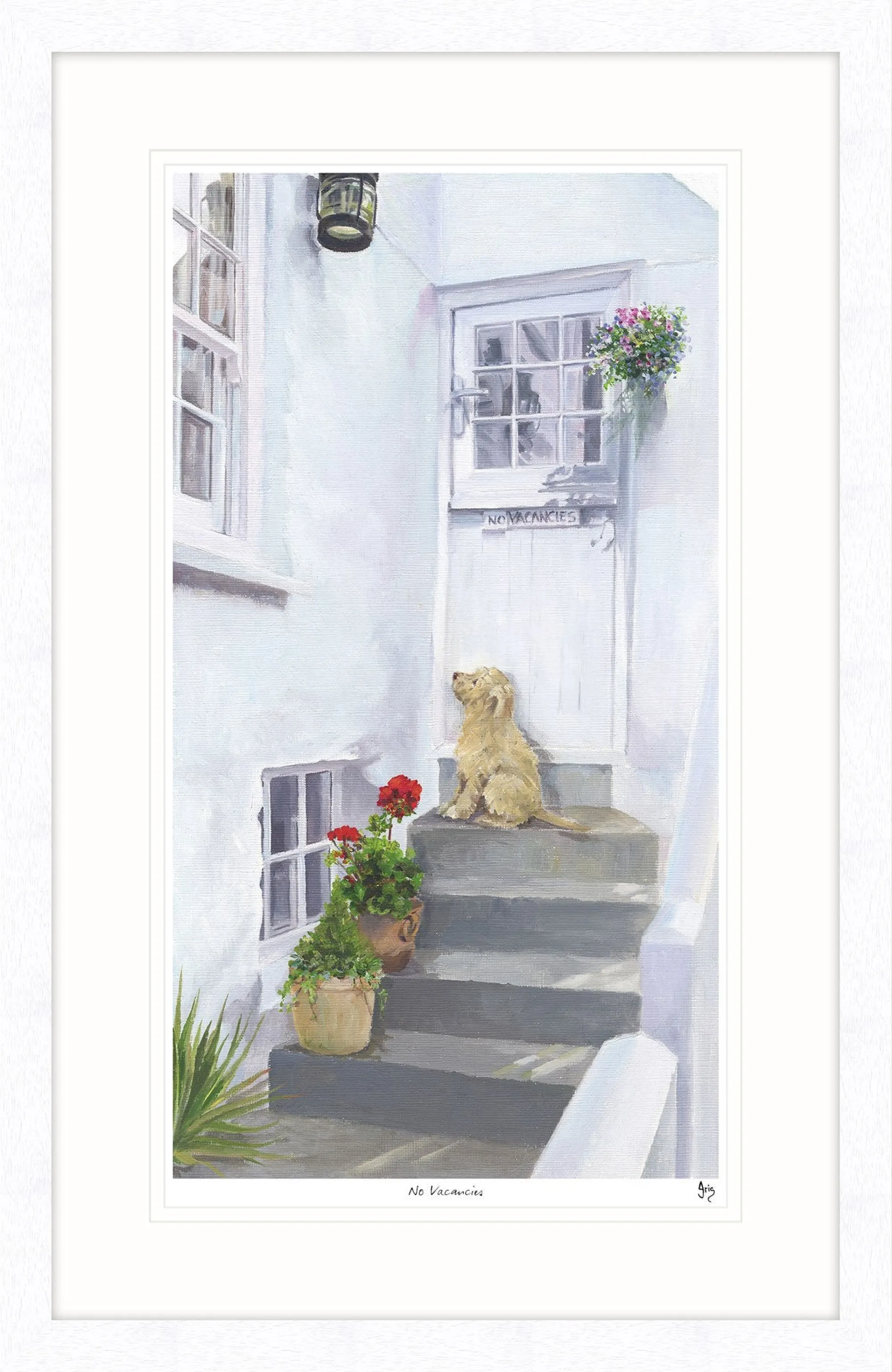 Framed Prints*Whistlefish No Vacancies Framed Print