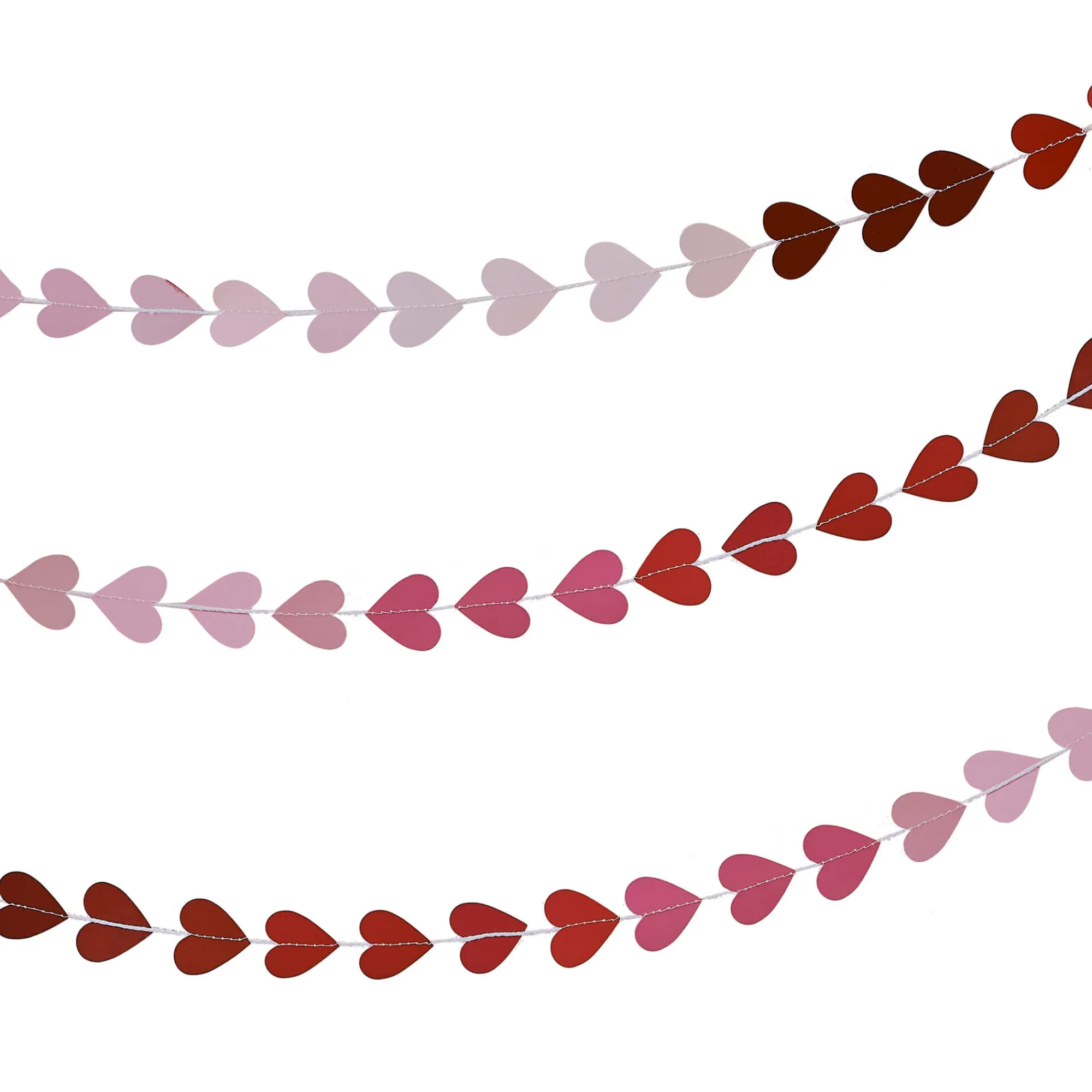 Decorations*Whistlefish Ombre Heart Garland Decoration