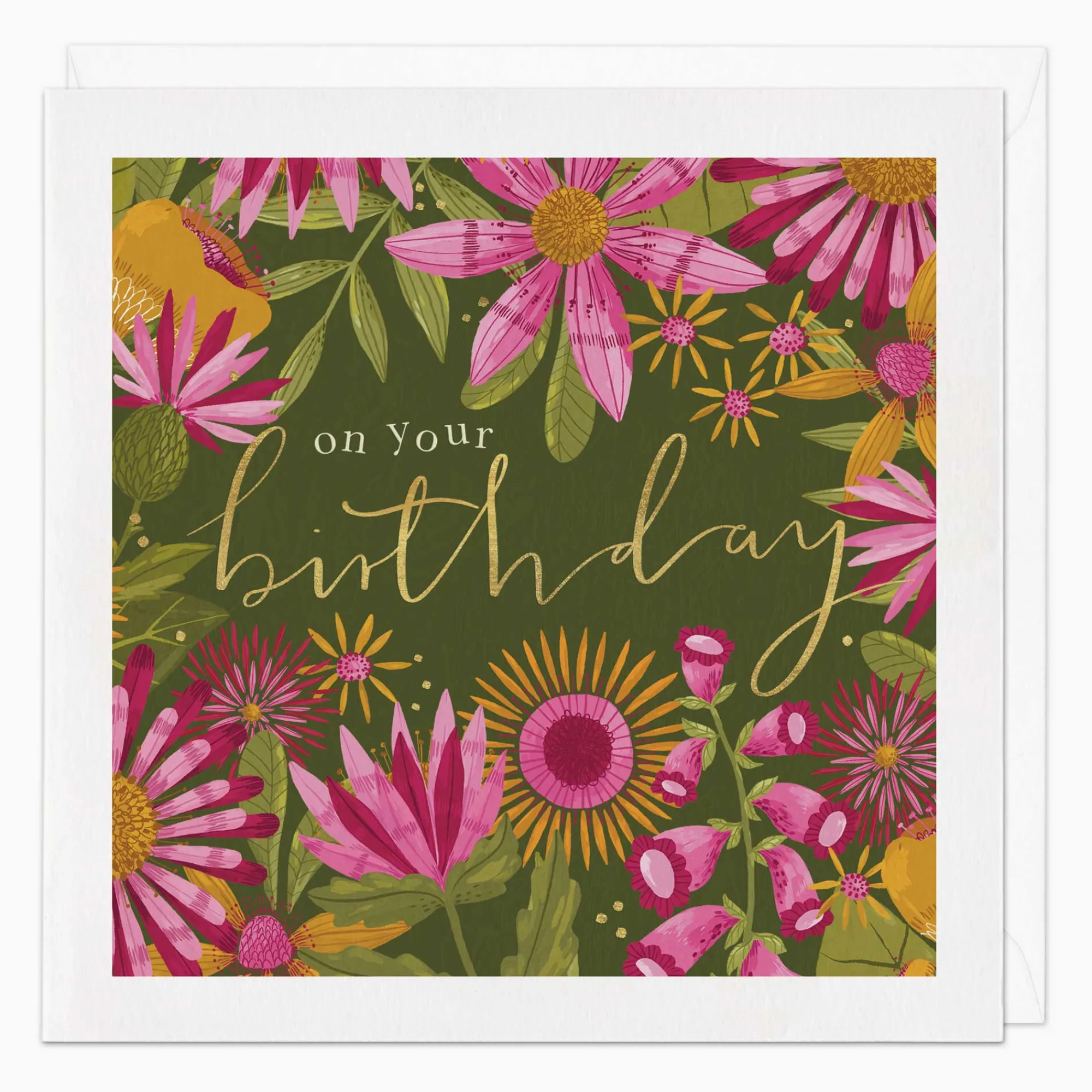 Birthday|For Her*Whistlefish On Your Birthday Bloom Card