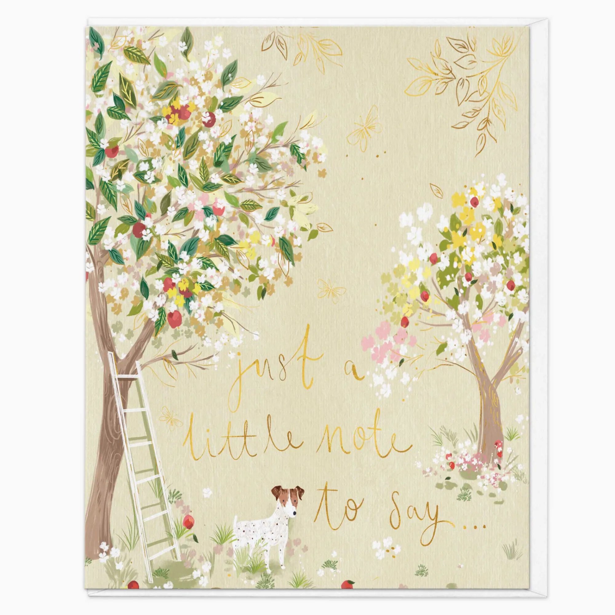 Just To Say*Whistlefish Orchard Bliss Just To Say Card