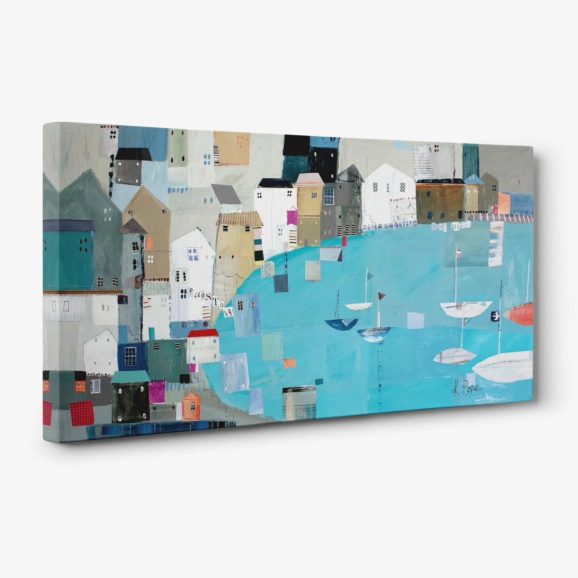 Padstow|Cornwall*Whistlefish Padstow Canvas