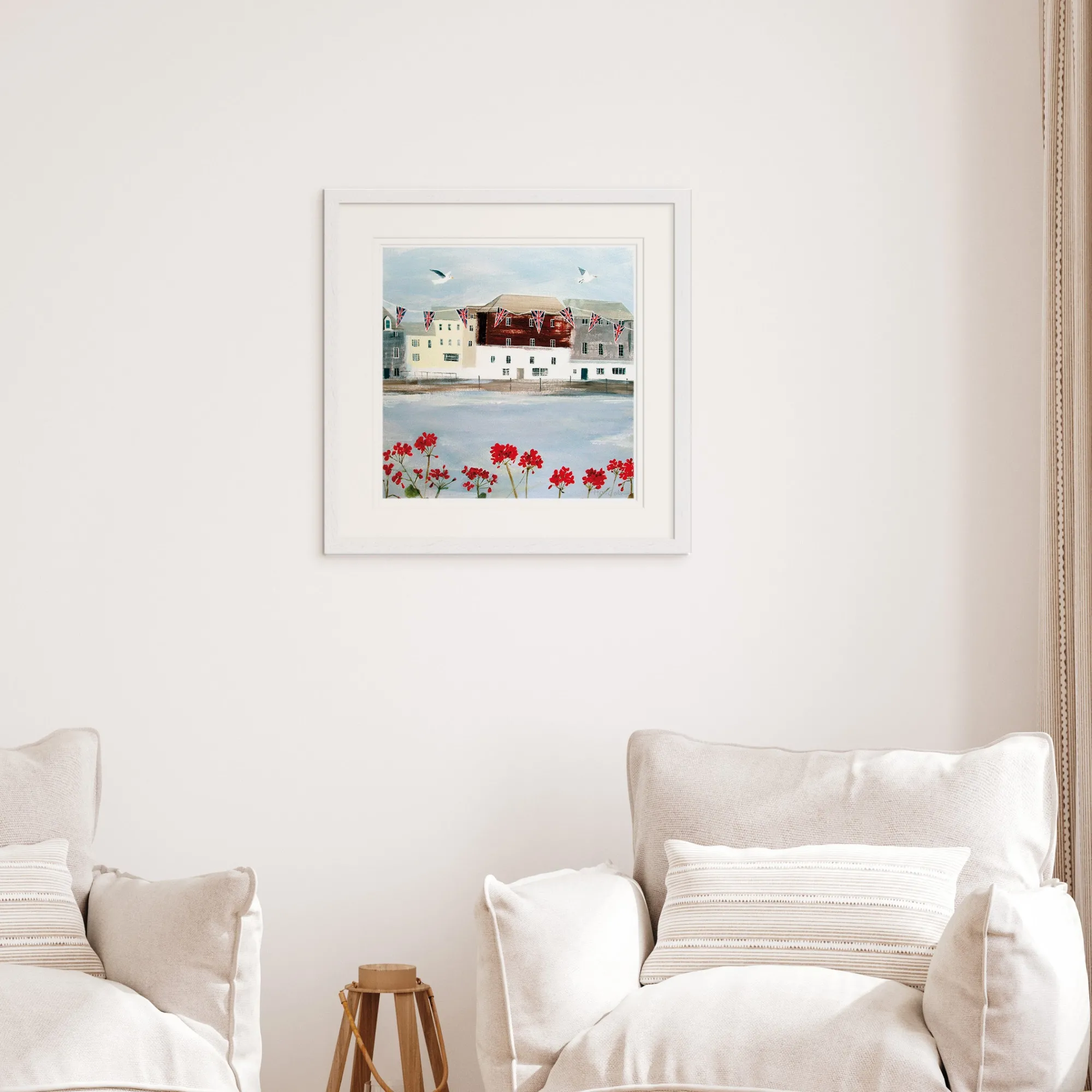 Padstow|Floral & Flowers*Whistlefish Padstow Harbour Framed Print