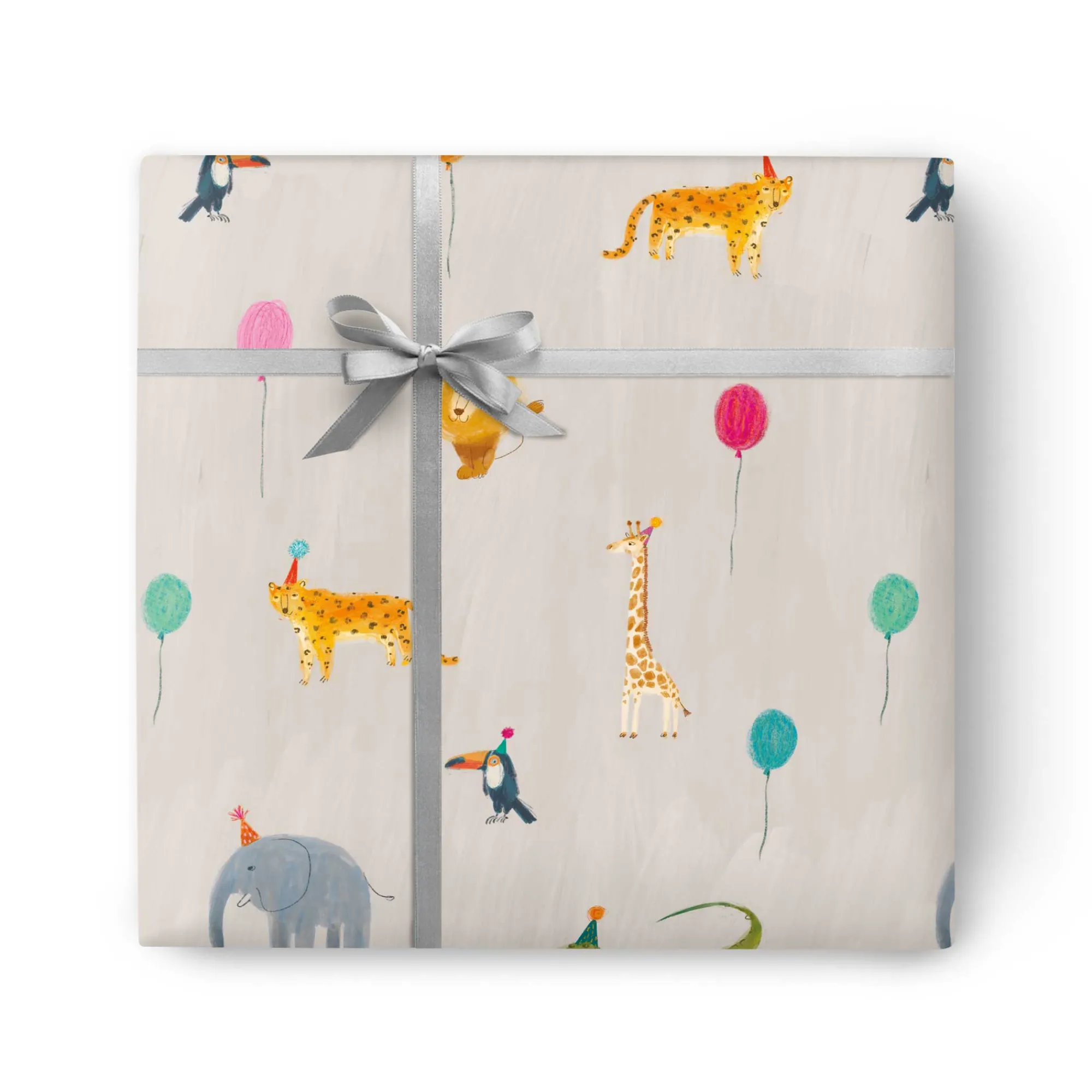 Gift Wrap|Birthday*Whistlefish Party Animals Wrapping Paper