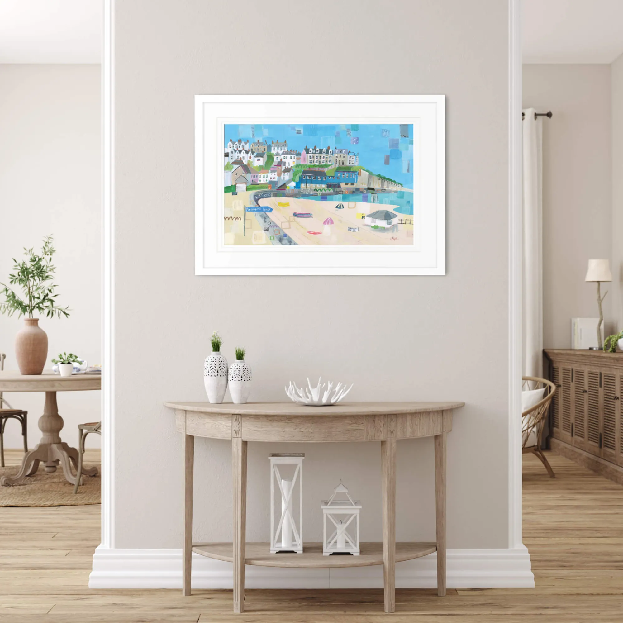Unframed Prints*Whistlefish Perranporth Beach Large Art Print