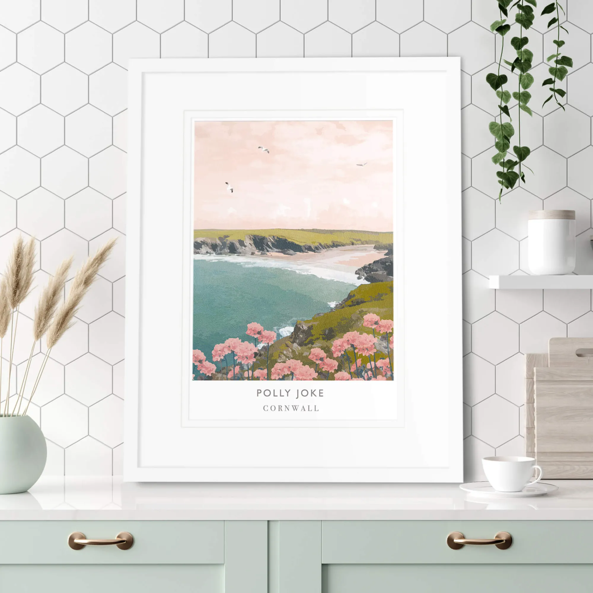 Unframed Prints*Whistlefish Polly Joke Art Print