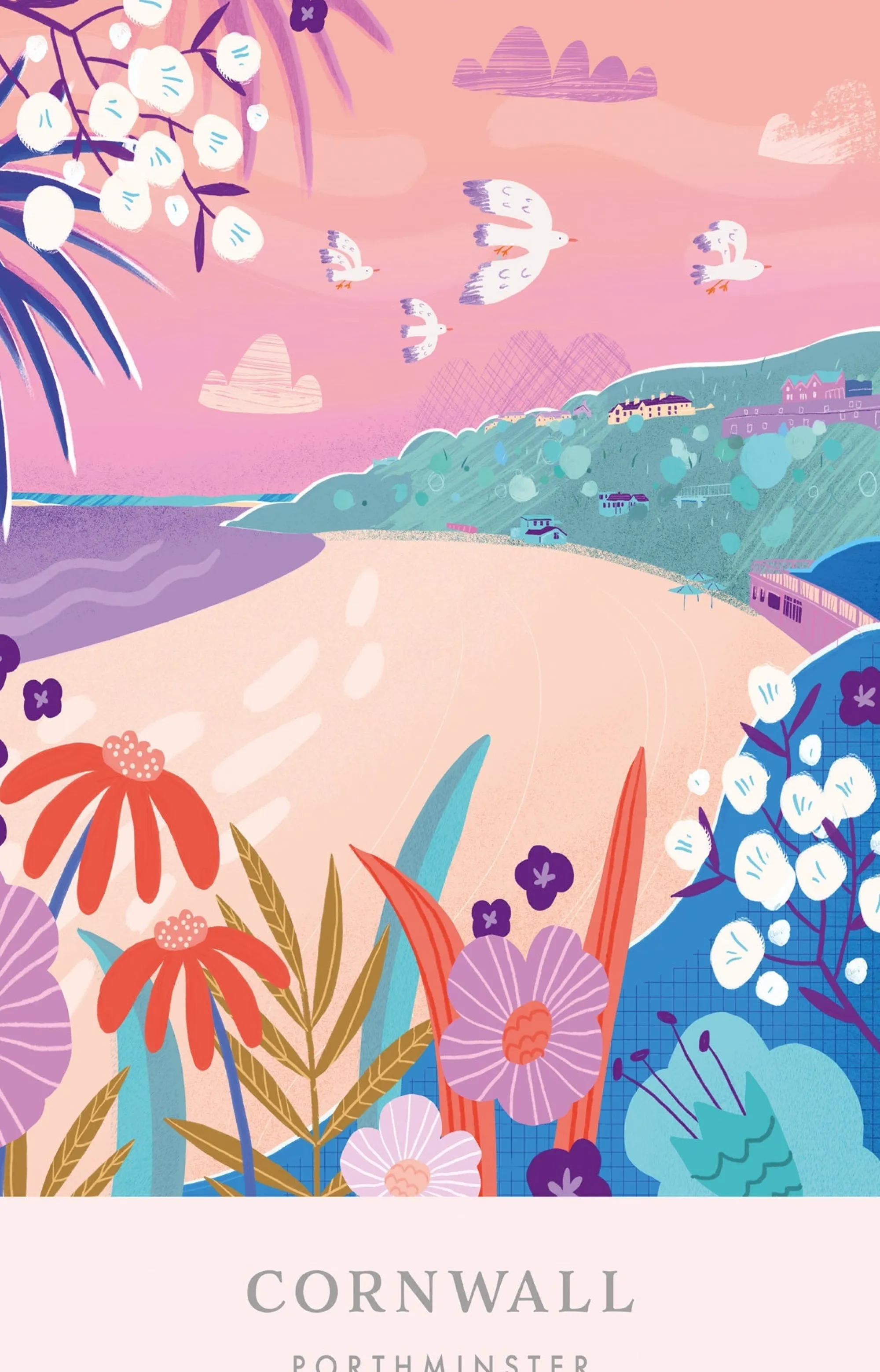 Unframed Prints*Whistlefish Porthminster Brights Art Print