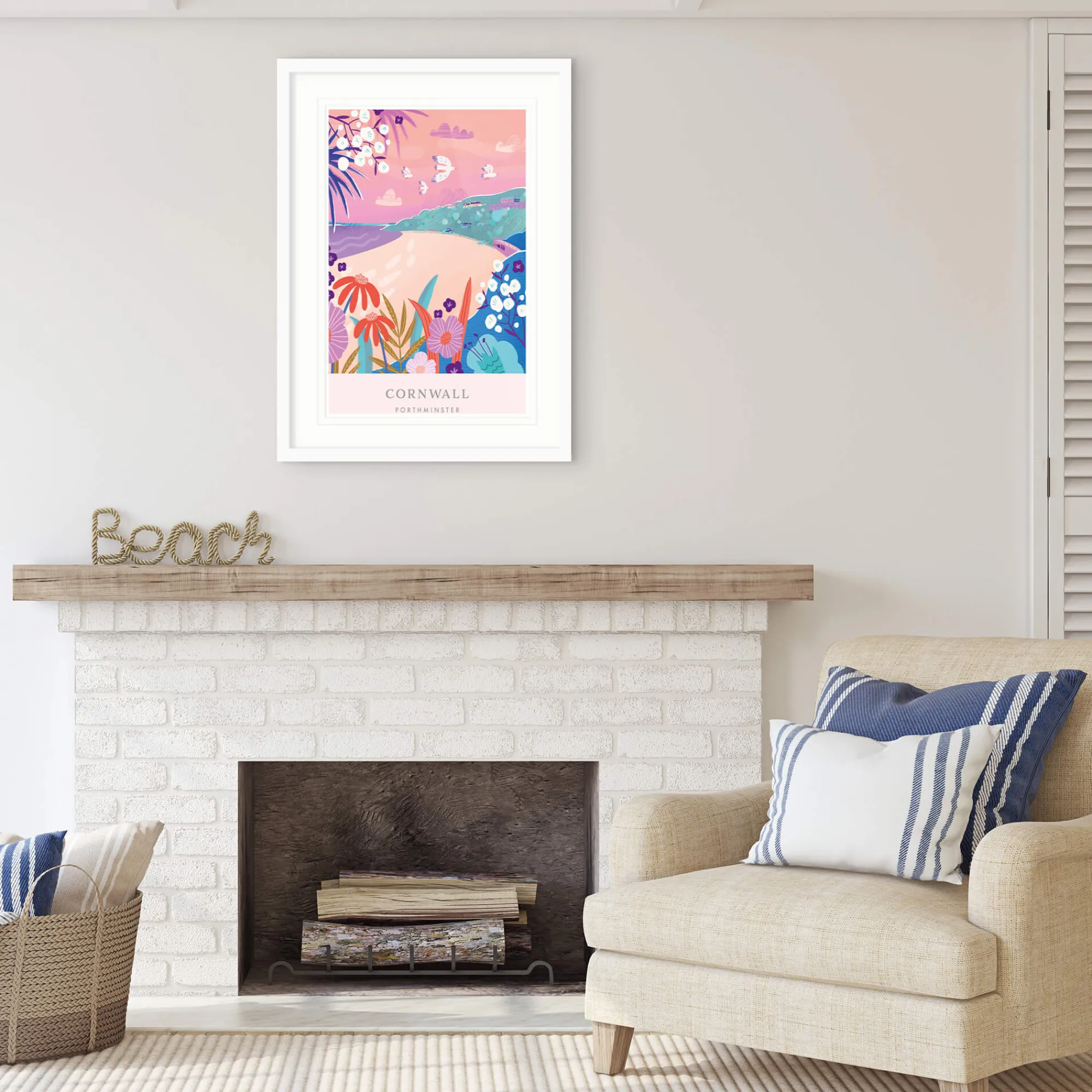 Unframed Prints*Whistlefish Porthminster Brights Art Print