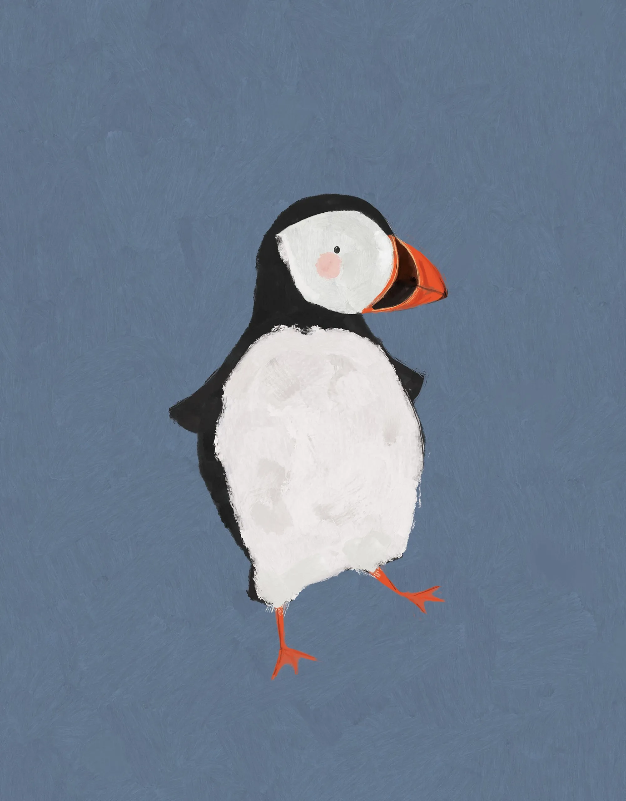 Unframed Prints*Whistlefish Puffin Medium Art Print