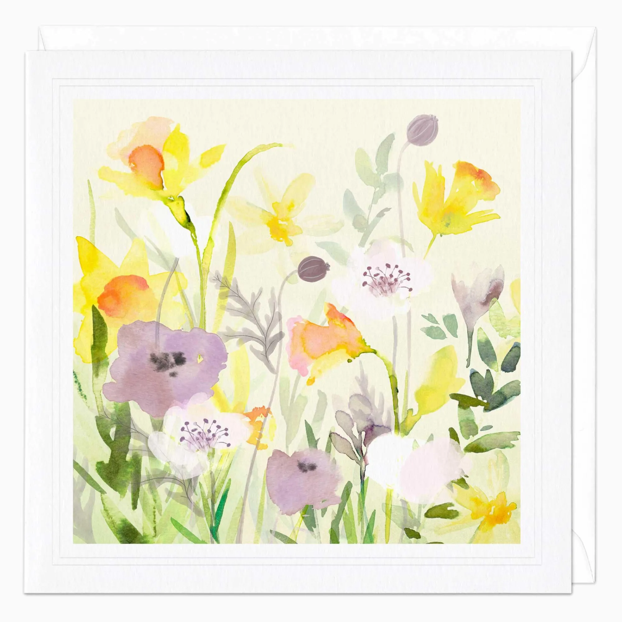 Mother's Day|Easter*Whistlefish Purple Crocus Art Card