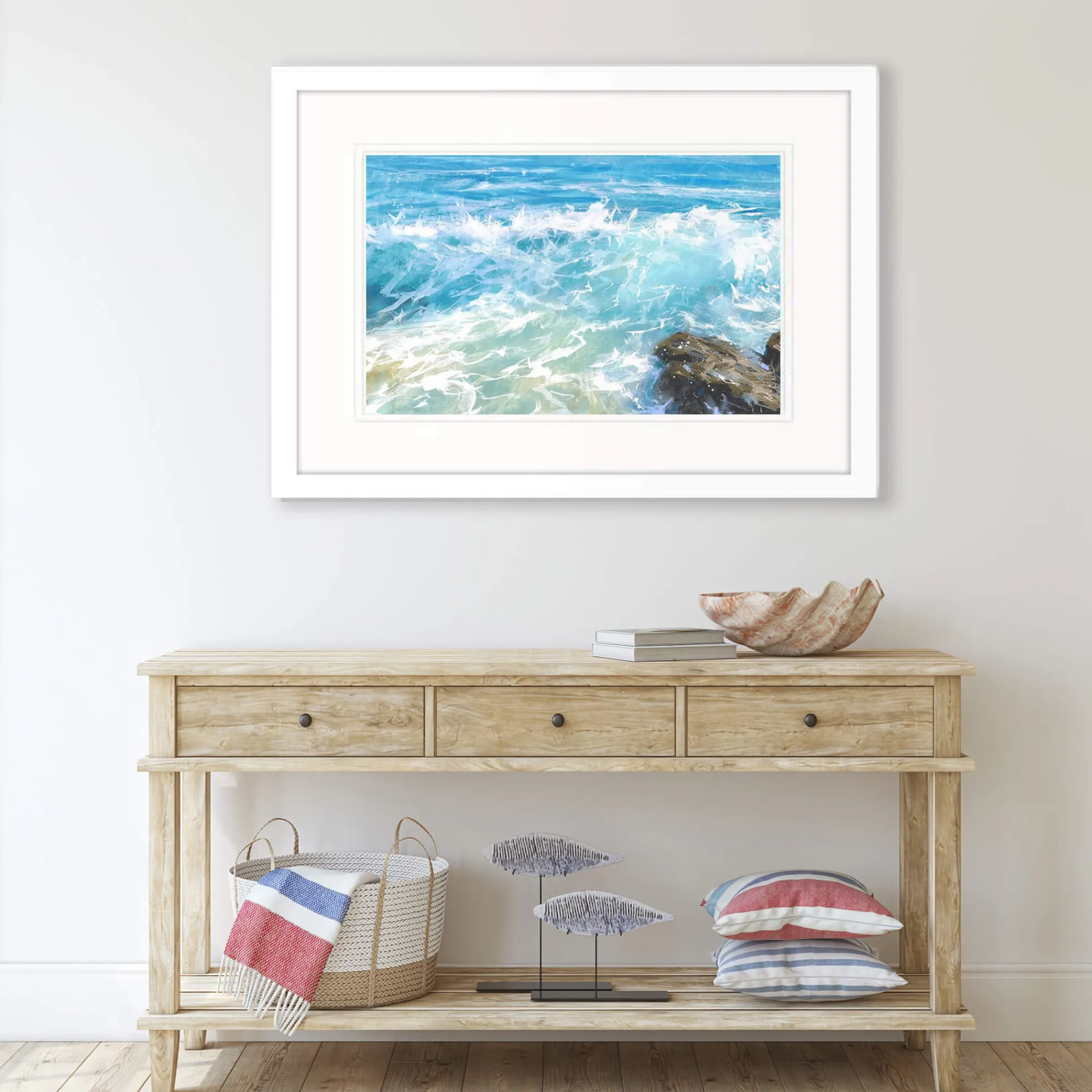 Unframed Prints*Whistlefish Raging Breaker Limited Art Print