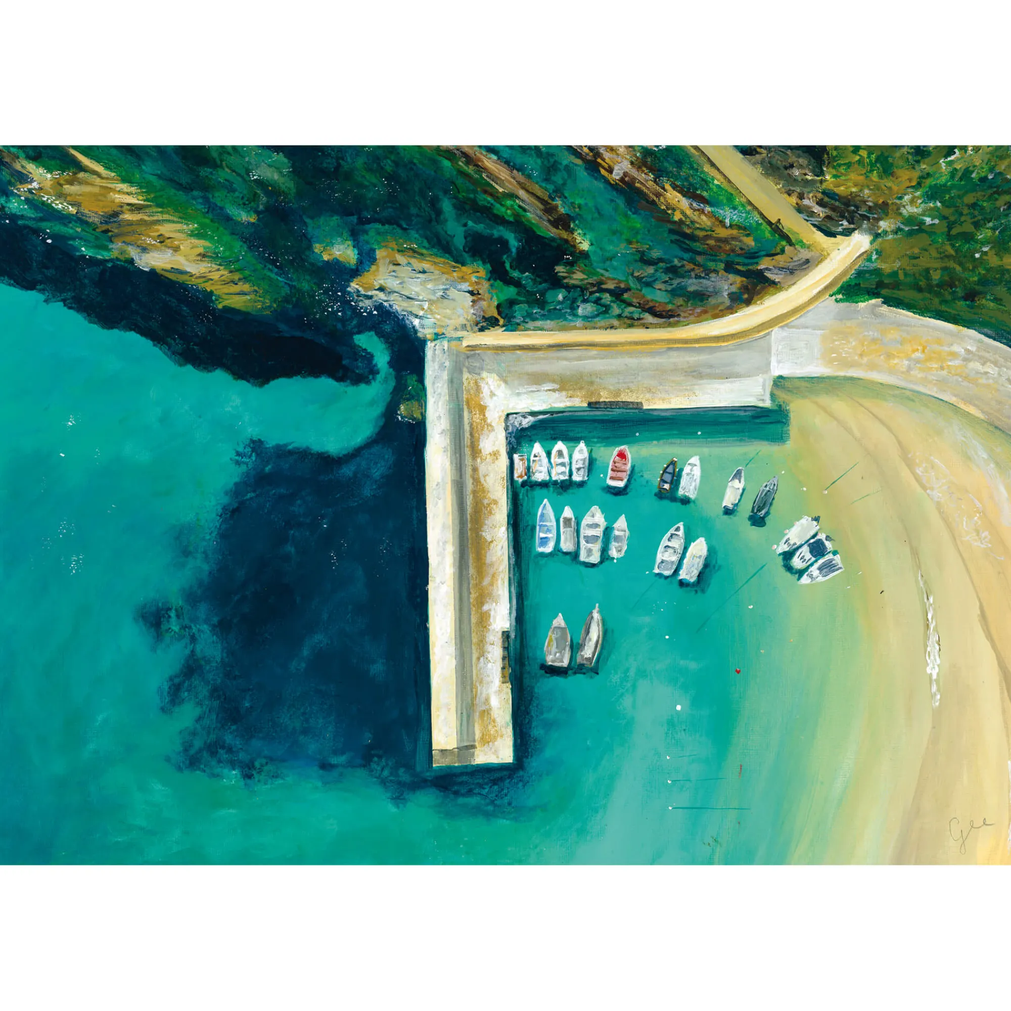 Unframed Prints*Whistlefish Safe Harbour Art Print
