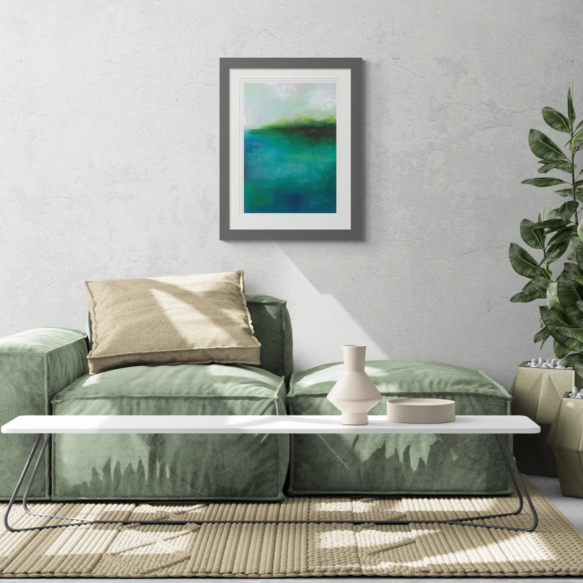 Framed Prints*Whistlefish Saltwater Shift Framed Print