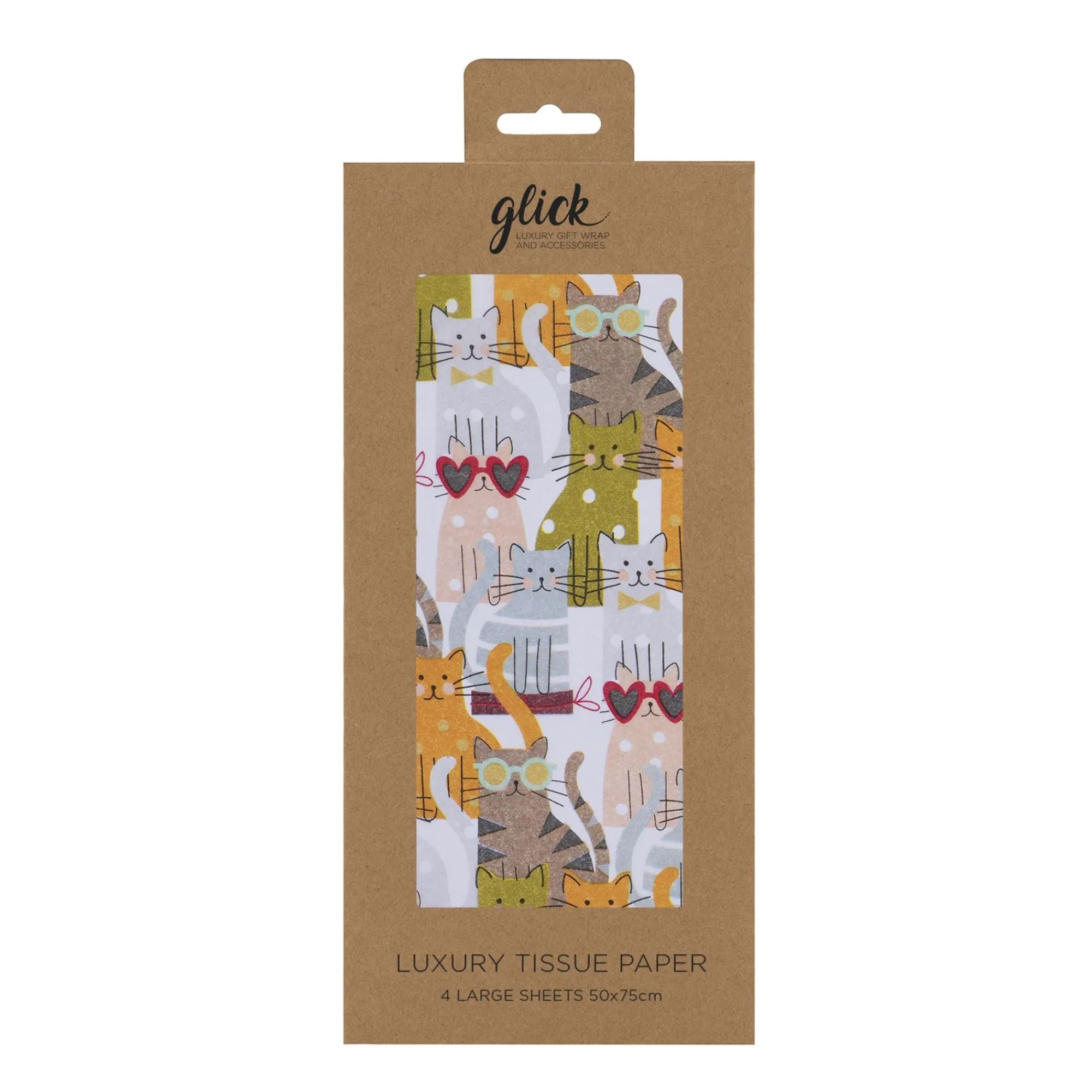 Tissue Paper|Tissue Paper*Whistlefish Sassy Cats Luxury Tissue Paper