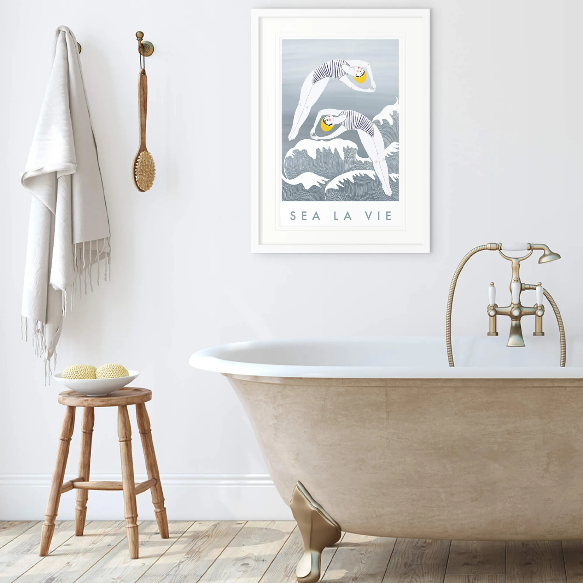 Unframed Prints*Whistlefish Sea La Vie Art Print