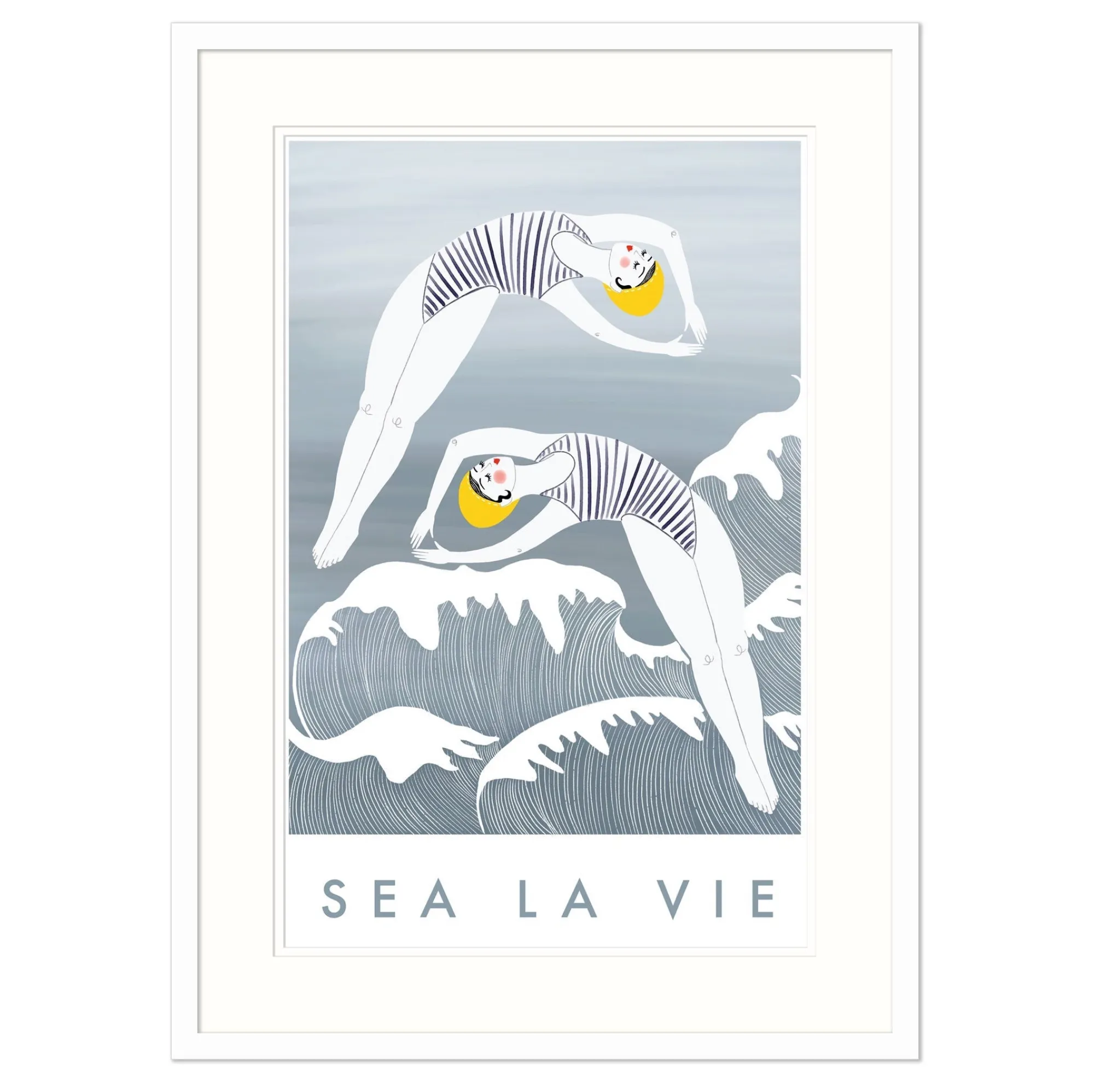 Framed Prints*Whistlefish Sea La Vie Framed Print
