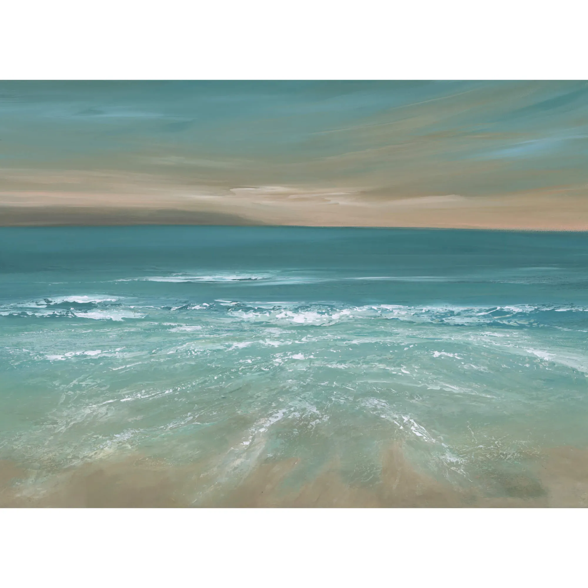 Unframed Prints*Whistlefish Seeping Away, Porthmeor Art Print