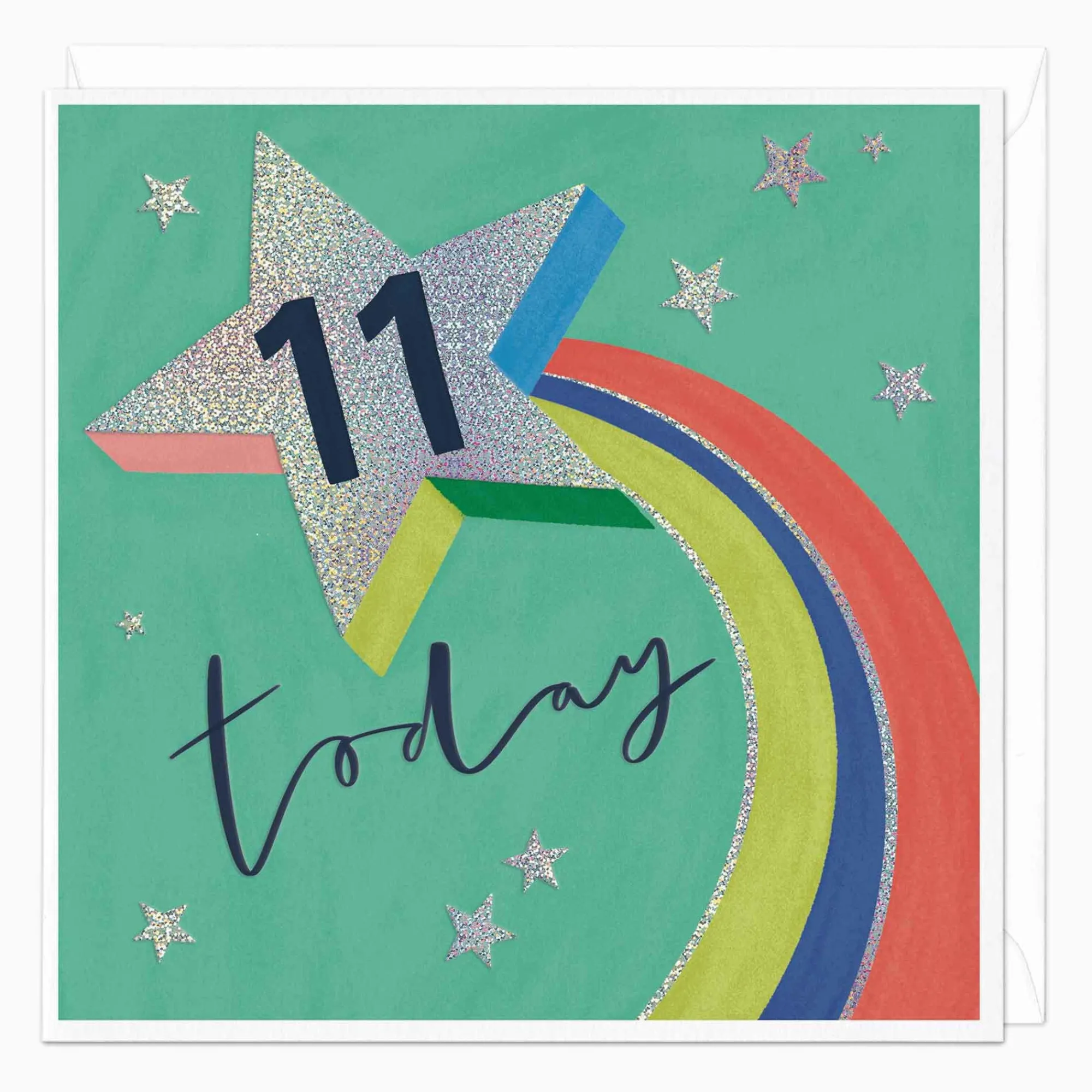 Birthday|By Age*Whistlefish Shooting Star 11th Birthday Card