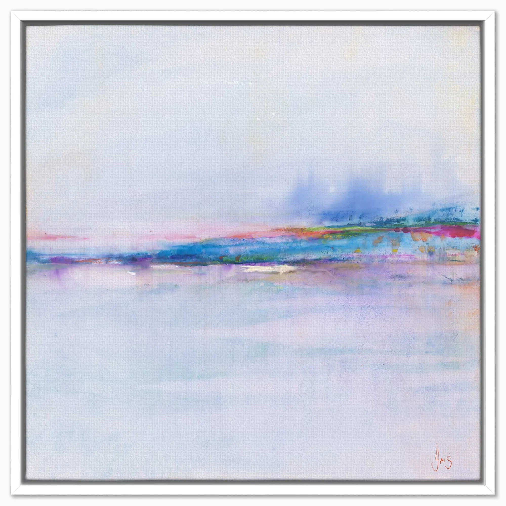 Coastal Scenes|Framed Canvas*Whistlefish Shoreline Framed Canvas
