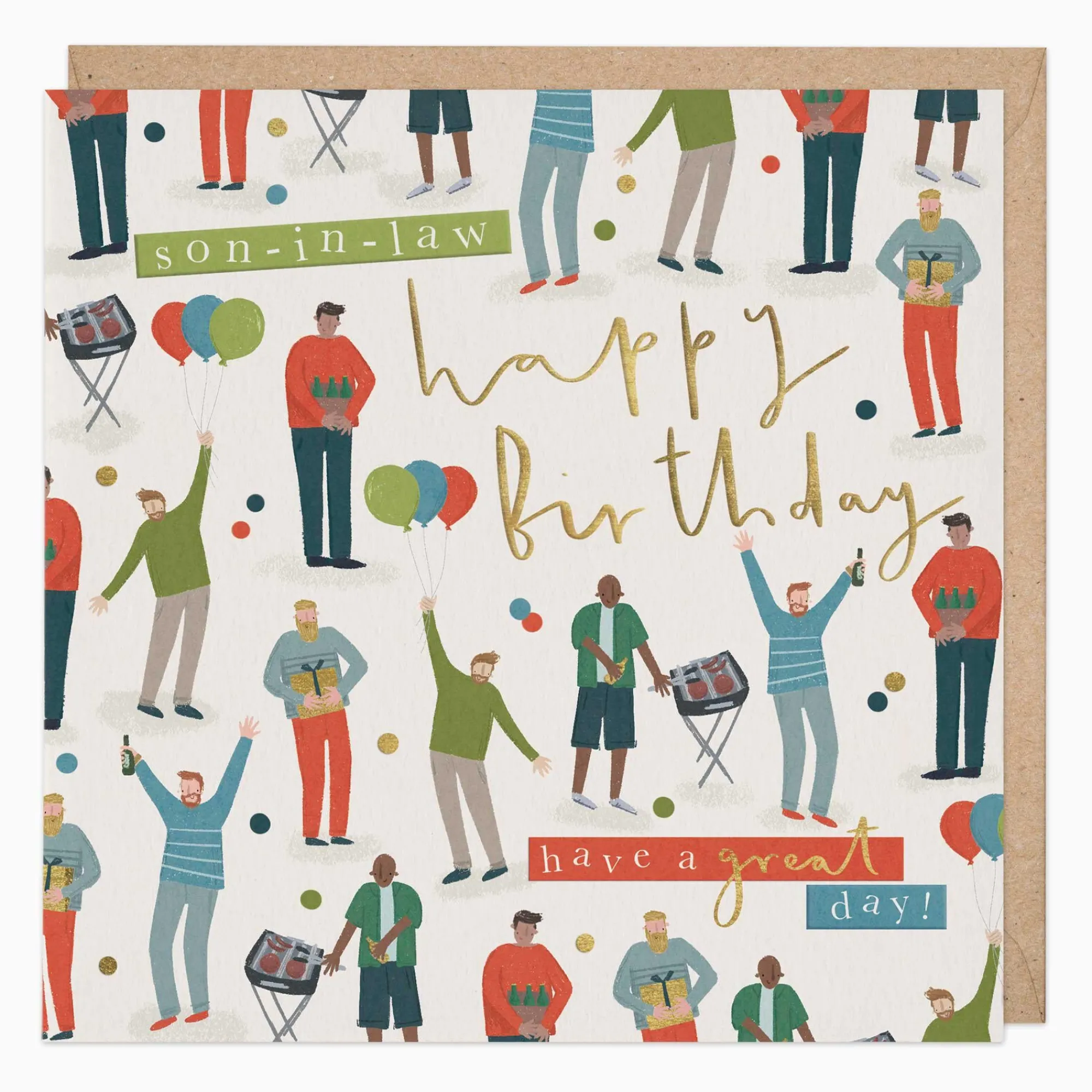 Birthday|For Relatives*Whistlefish Son In Law Birthday Card