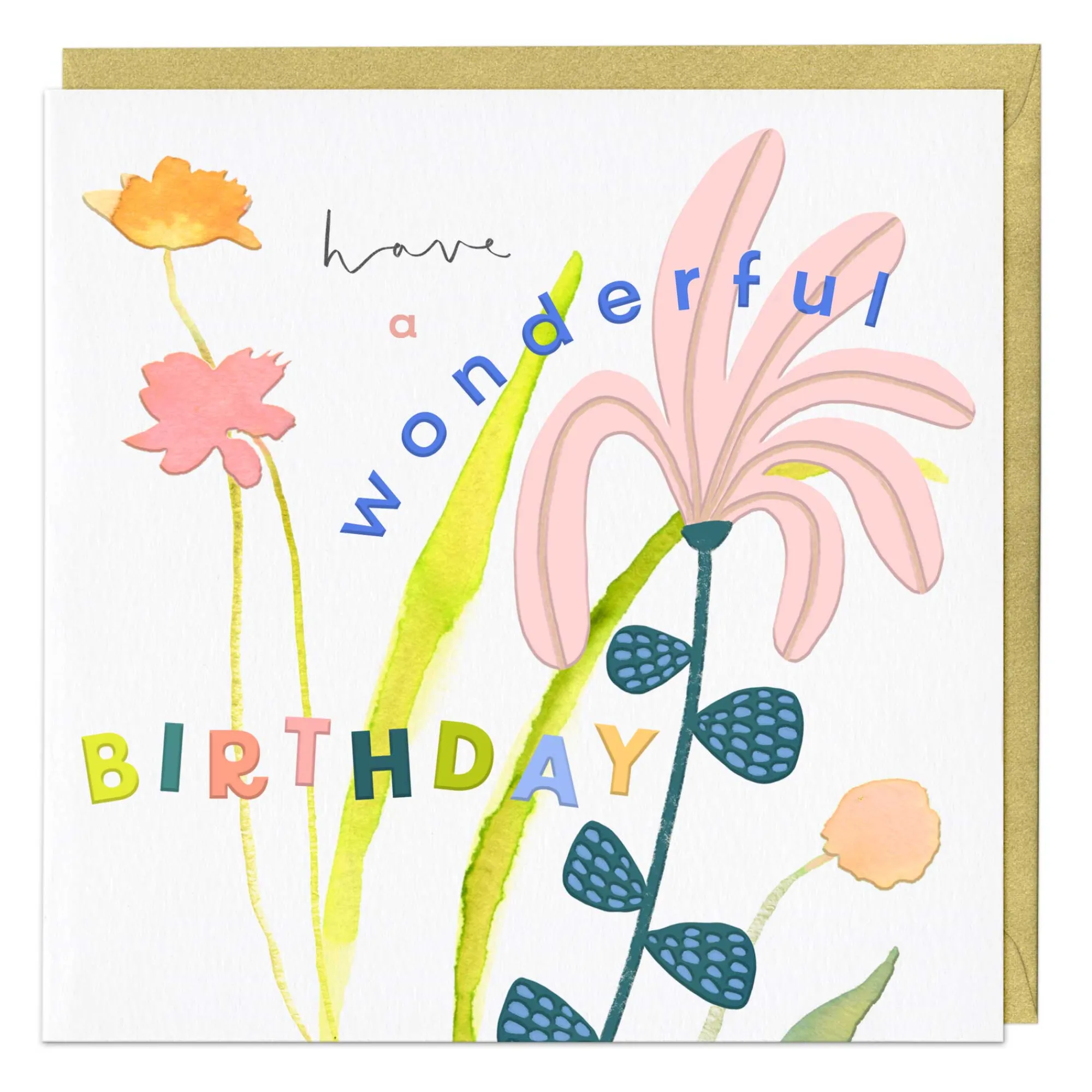 Birthday|Birthday*Whistlefish Spaced Wonderful Luxury Birthday Card
