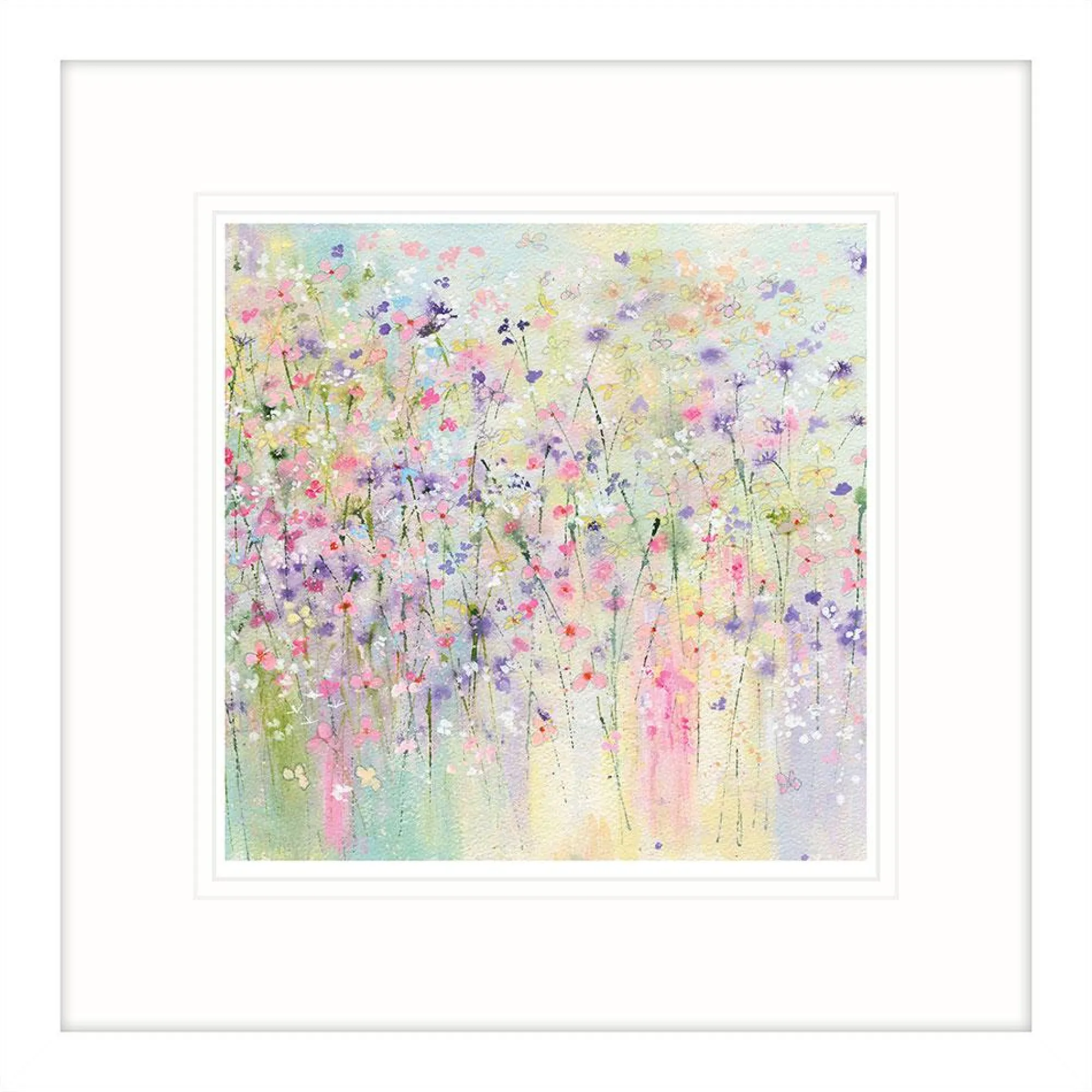 Framed Prints*Whistlefish Spring Bouquet Small Framed Print