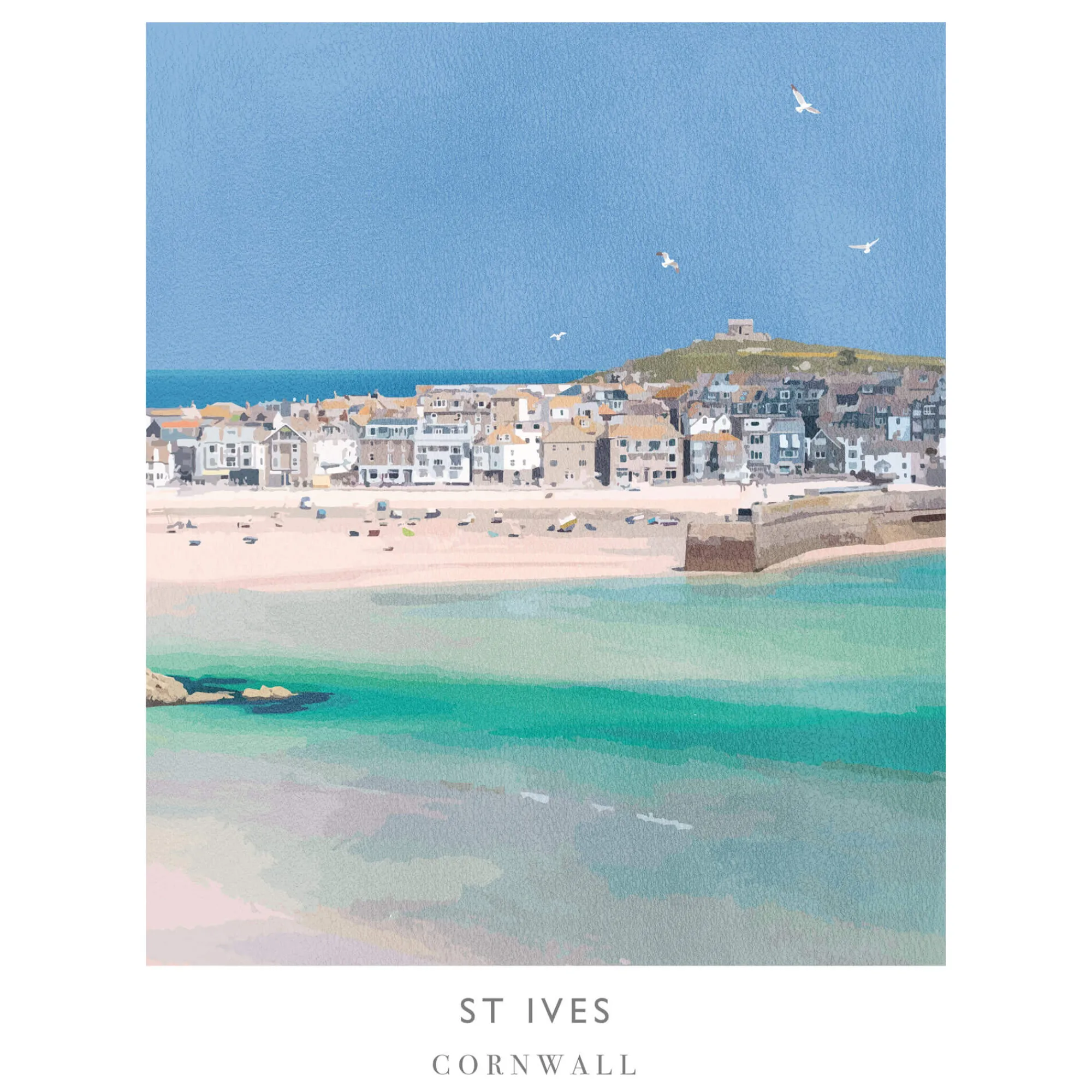 Unframed Prints*Whistlefish St Ives Art Print