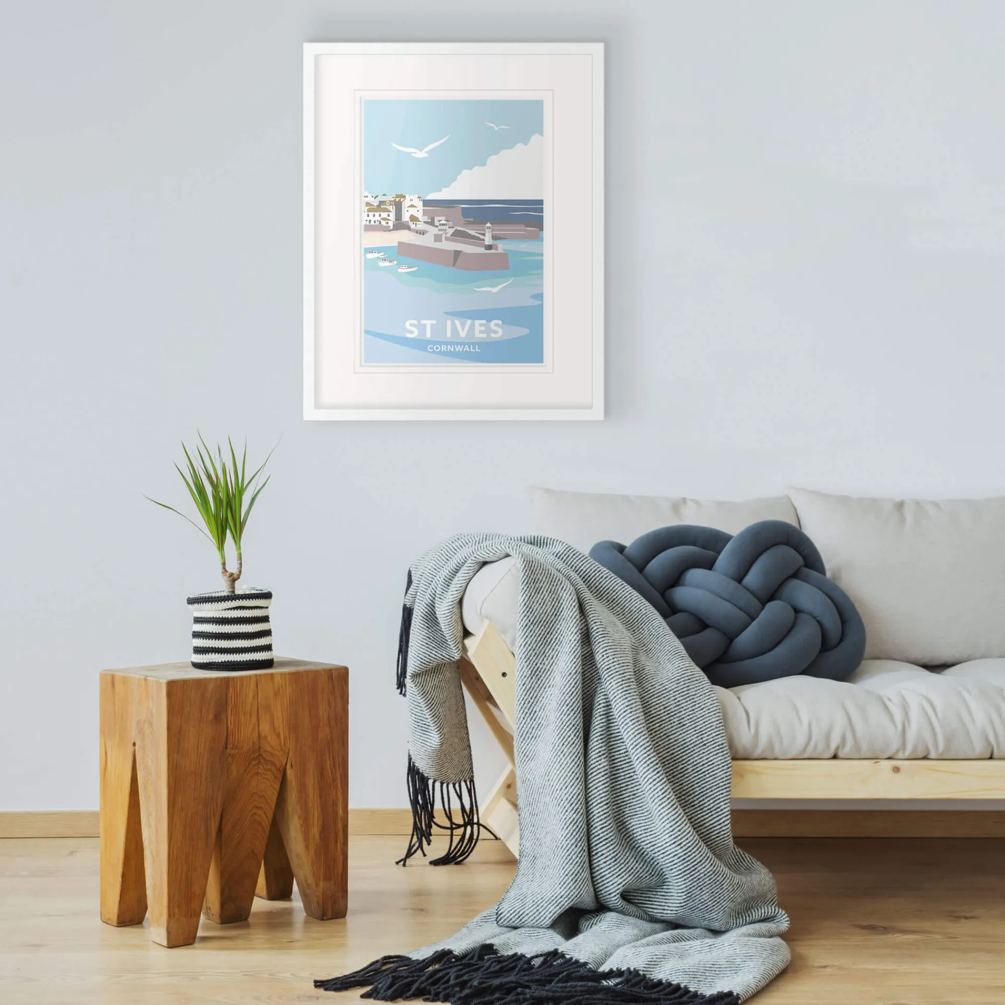 St Ives|Cornwall*Whistlefish St Ives Cornwall Small Framed Print