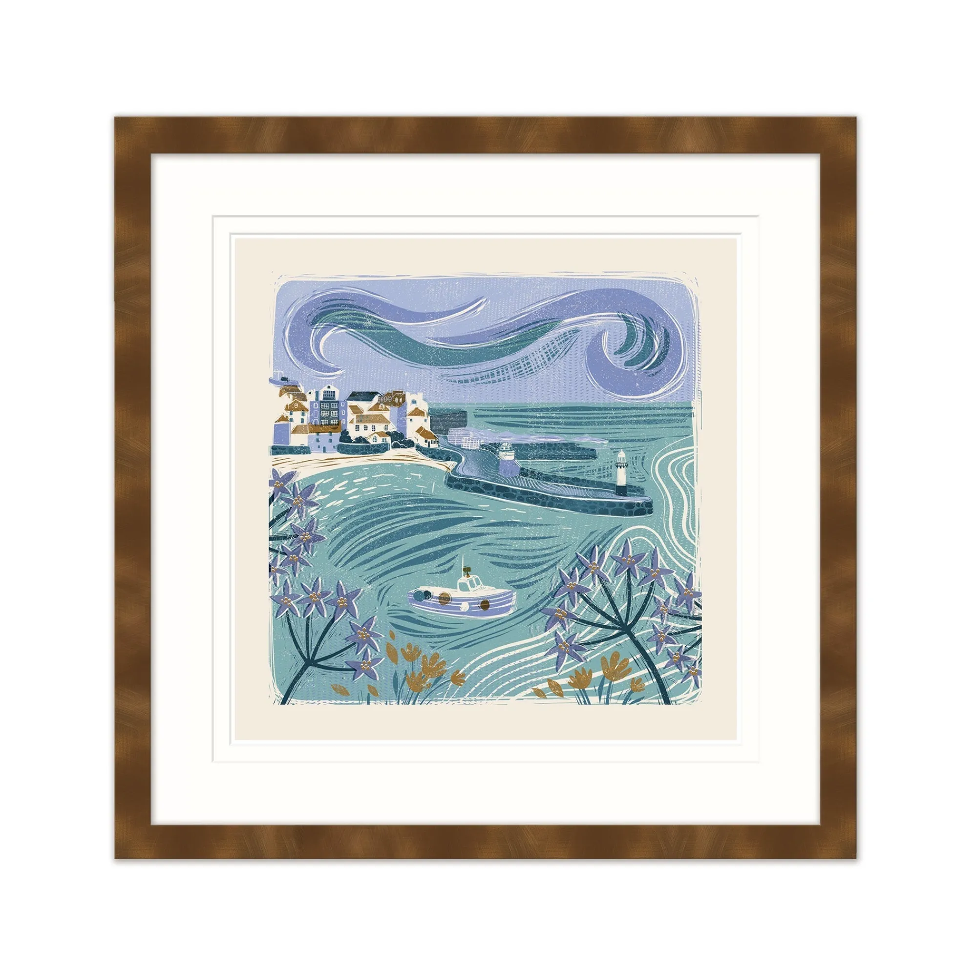 St Ives|Framed Prints*Whistlefish St Ives Summer Framed Print