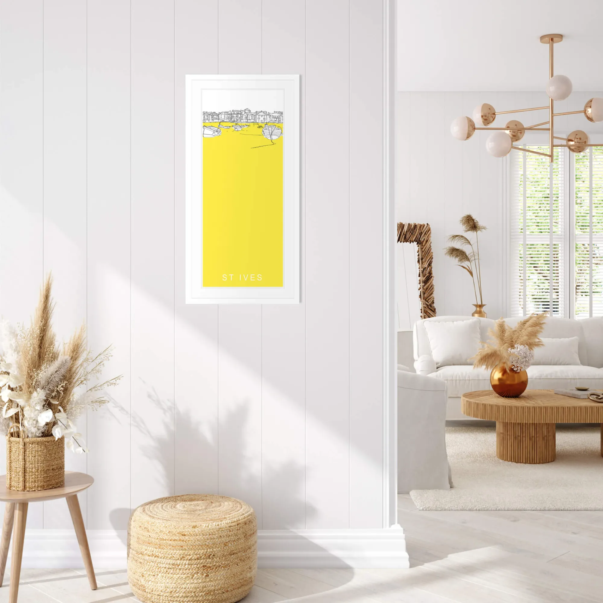 Unframed Prints*Whistlefish St Ives Wharf Road Long Art Print
