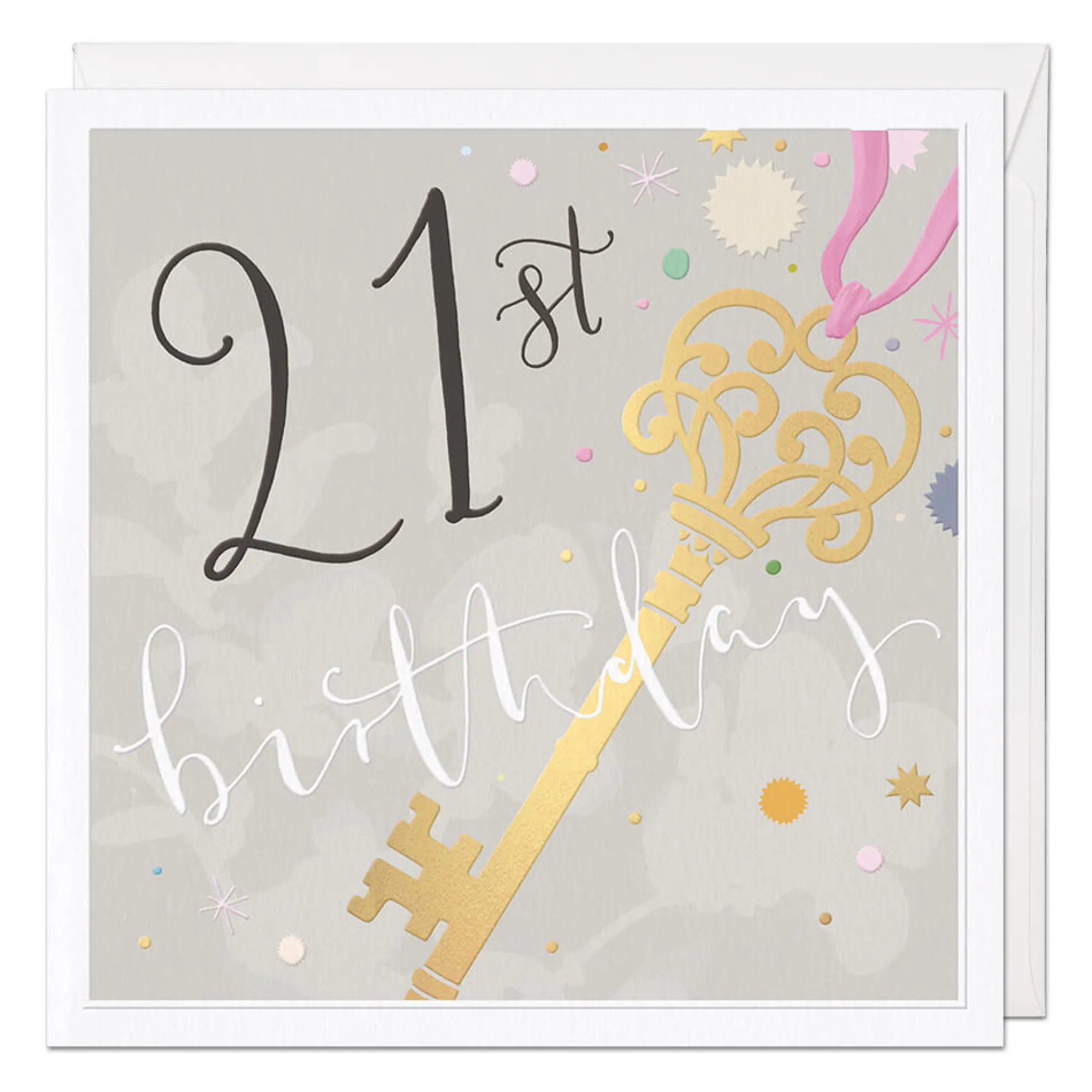 Birthday|Birthday*Whistlefish 21st Luxury Birthday Card