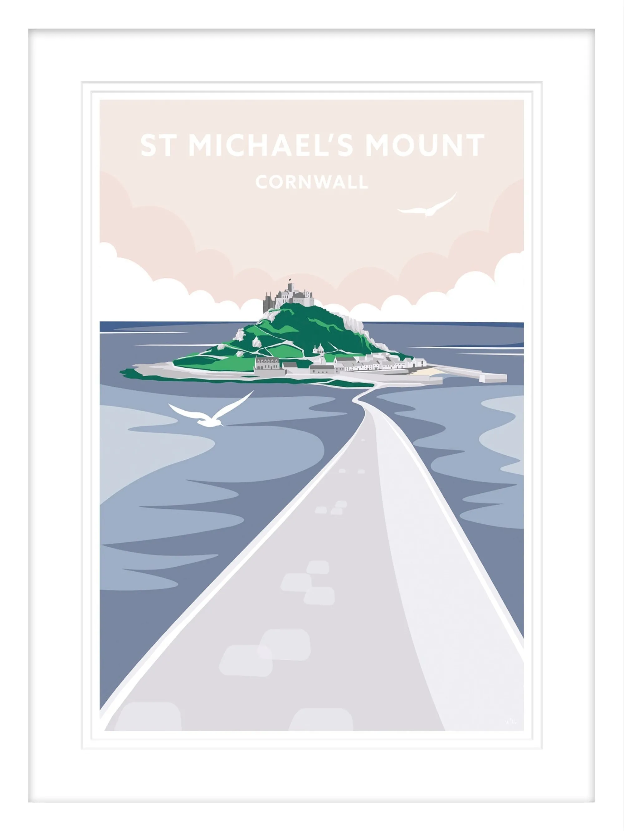 Travel|Framed Prints*Whistlefish St Michaels Mount Framed Print