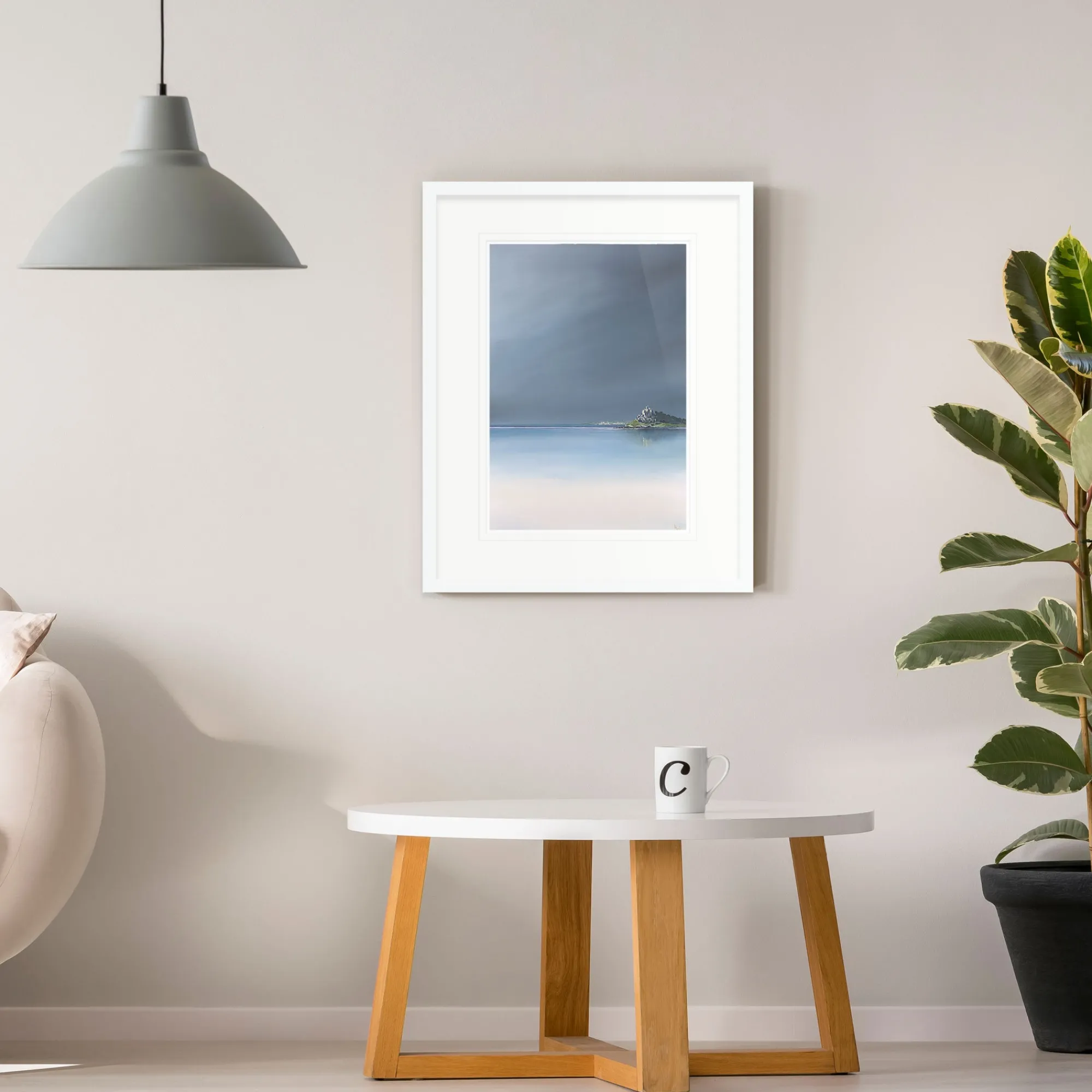 Cornwall|Coastal Scenes*Whistlefish St Michael's Mount Framed Print