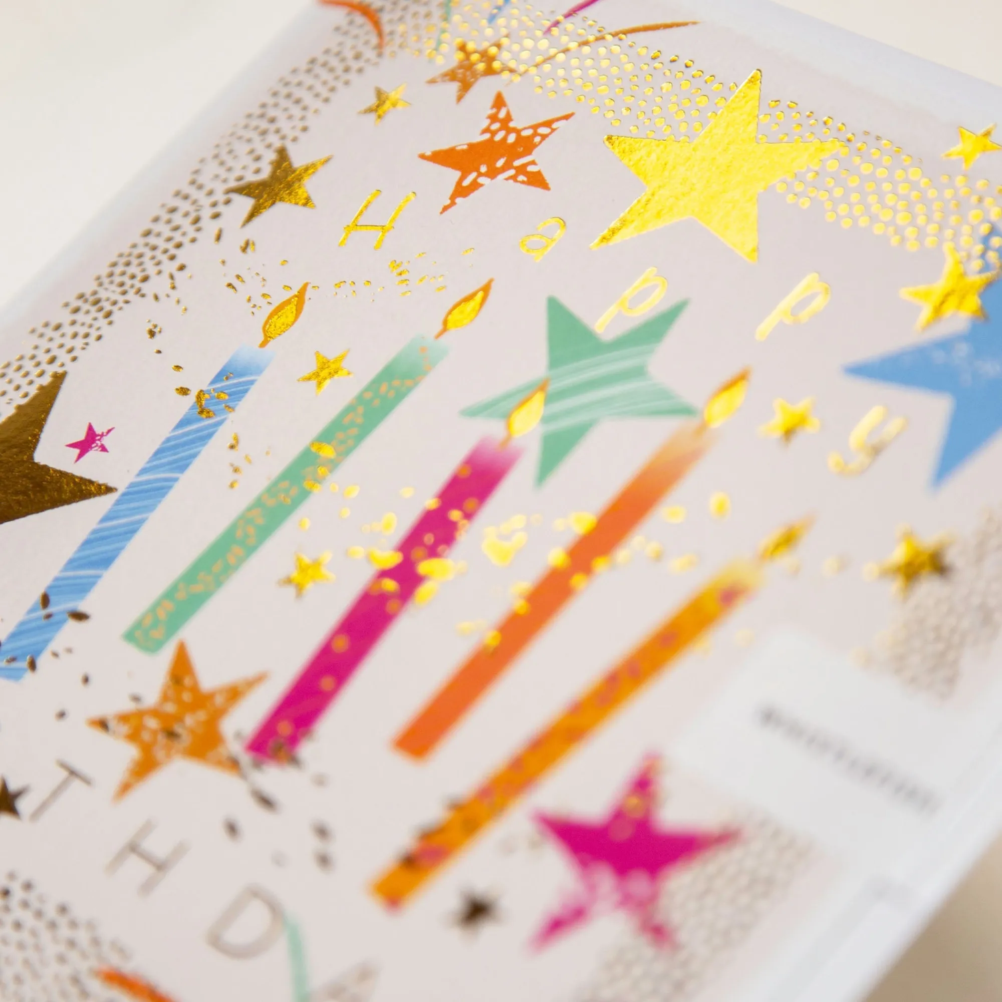 Birthday|For Him*Whistlefish Star Candle Birthday Card