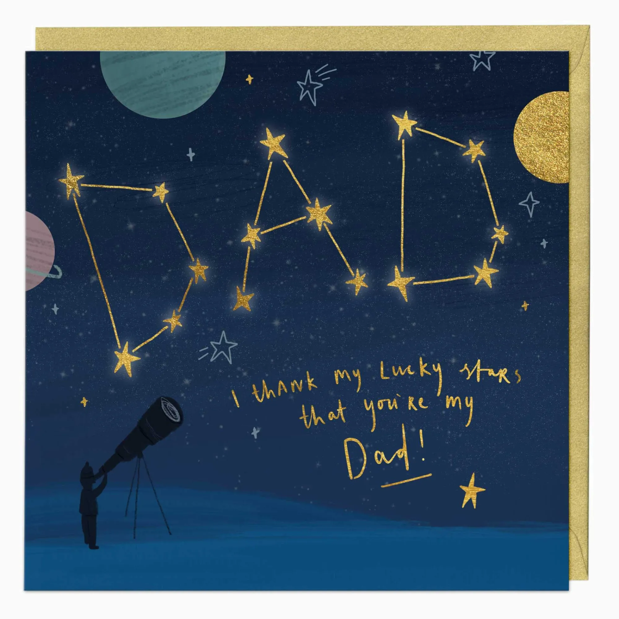Congratulations|Celebration*Whistlefish Stellar Dad Card