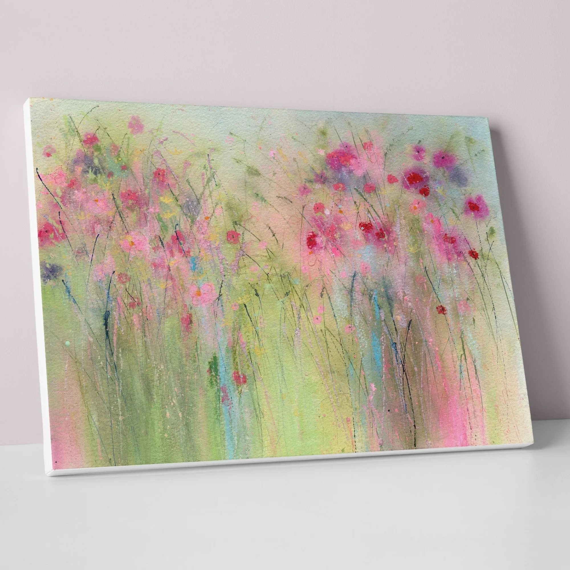 Floral & Flowers|Canvas*Whistlefish Summer Meadow Canvas Art