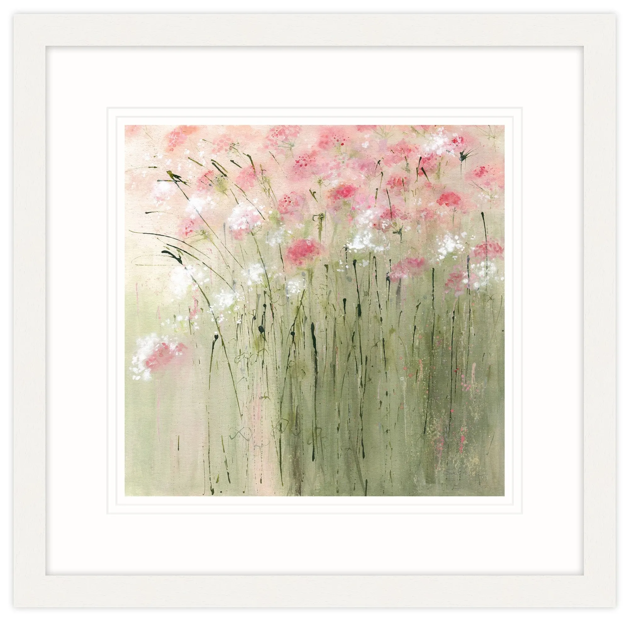 Framed Prints*Whistlefish Summer Pinks Framed Print