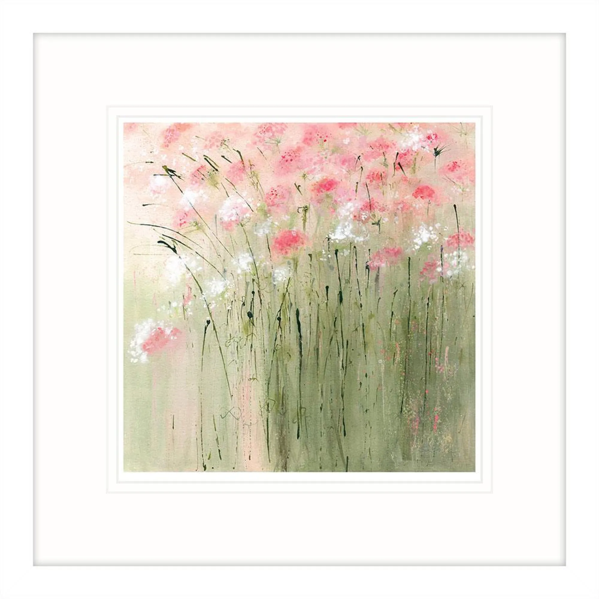 Framed Prints*Whistlefish Summer Pinks Small Framed Print