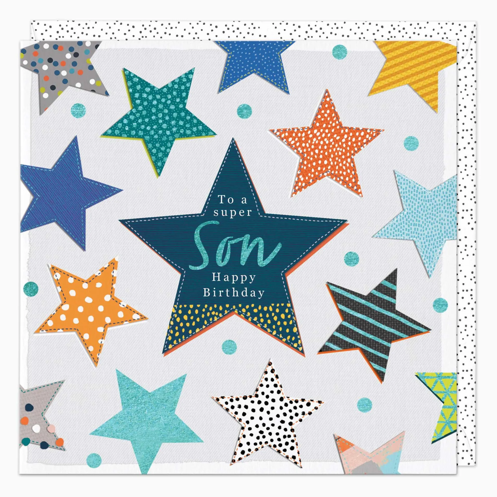 Birthday|For Relatives*Whistlefish Super Son Birthday Card