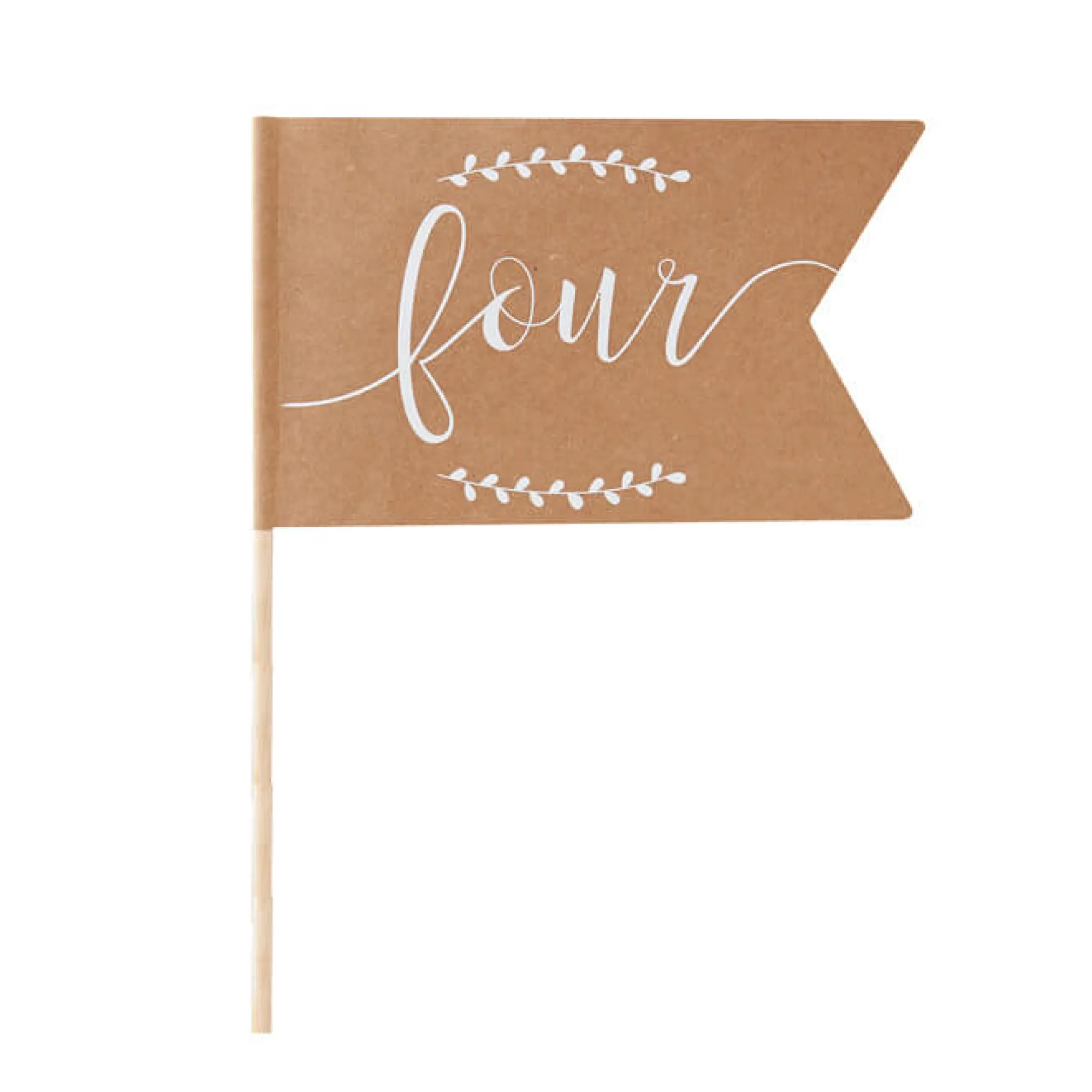 Wedding*Whistlefish Table Number Flags 1-12