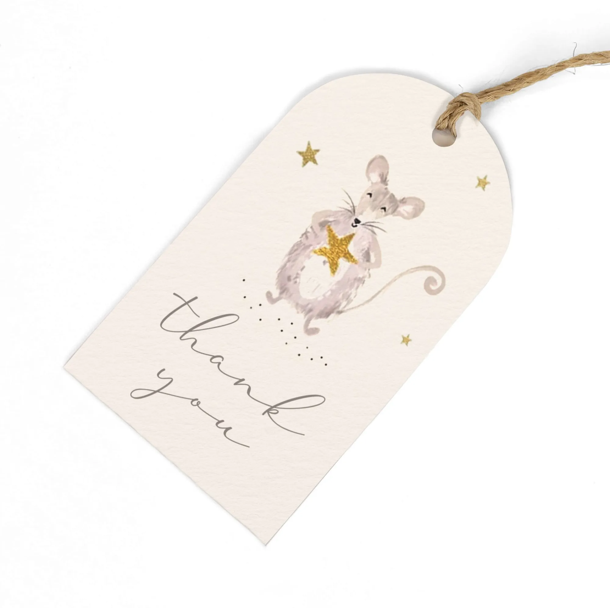 Gift Tags|Gift Tags*Whistlefish Thank You Mouse Gift Tags (Pack of 6)