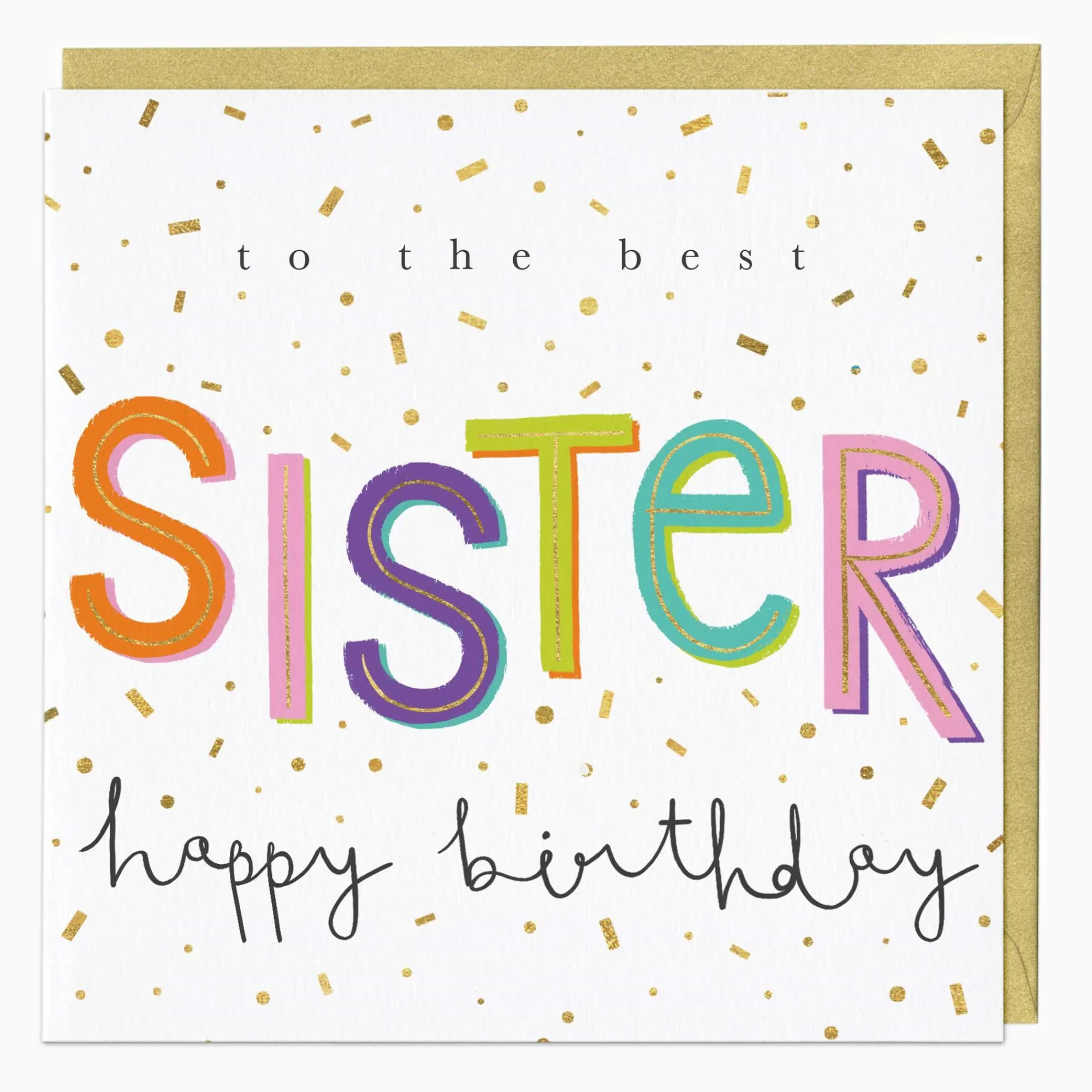 Birthday|For Relatives*Whistlefish The Best Sister Birthday Card