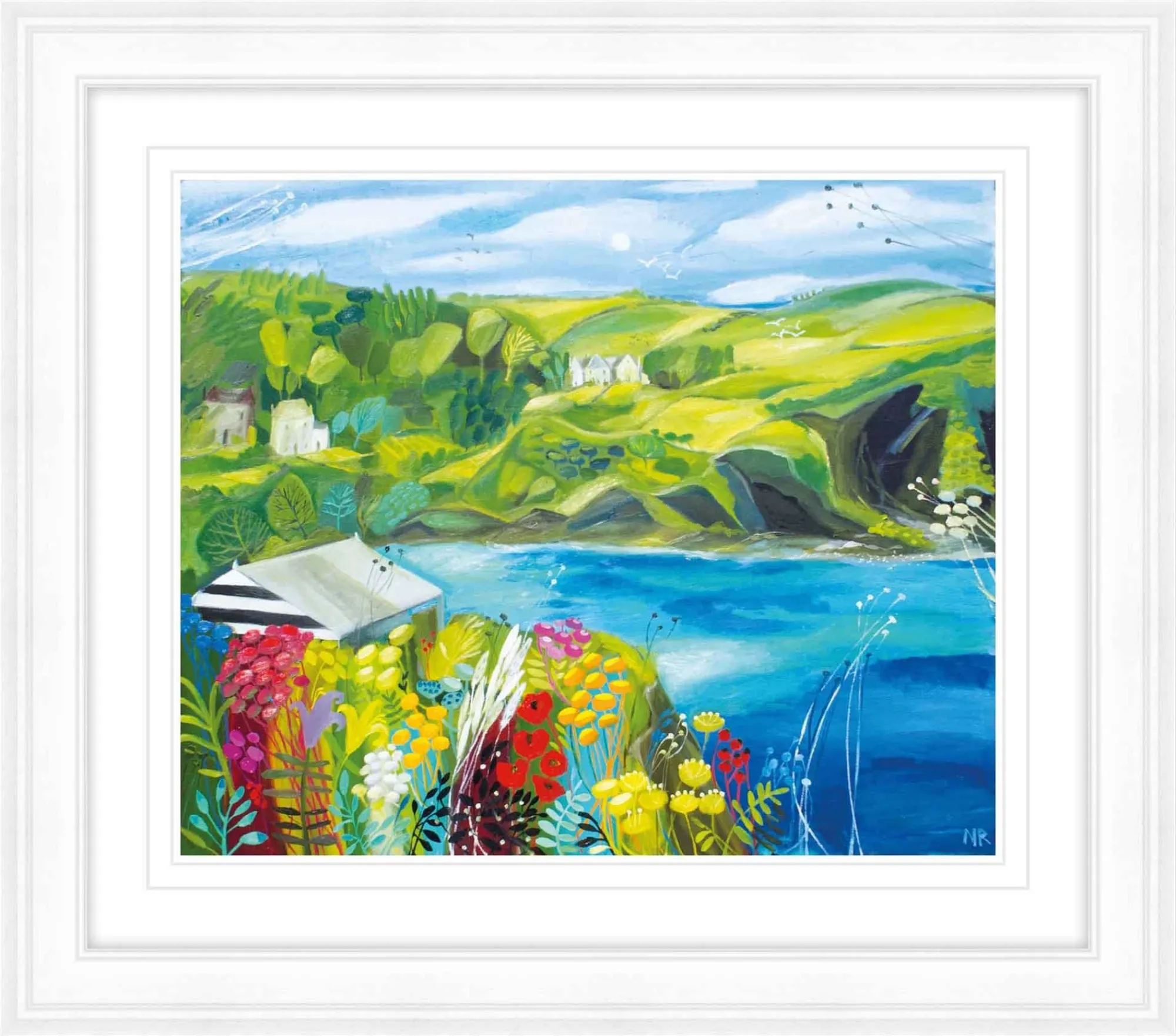 Coastal Scenes|Framed Prints*Whistlefish The Cove Framed Print