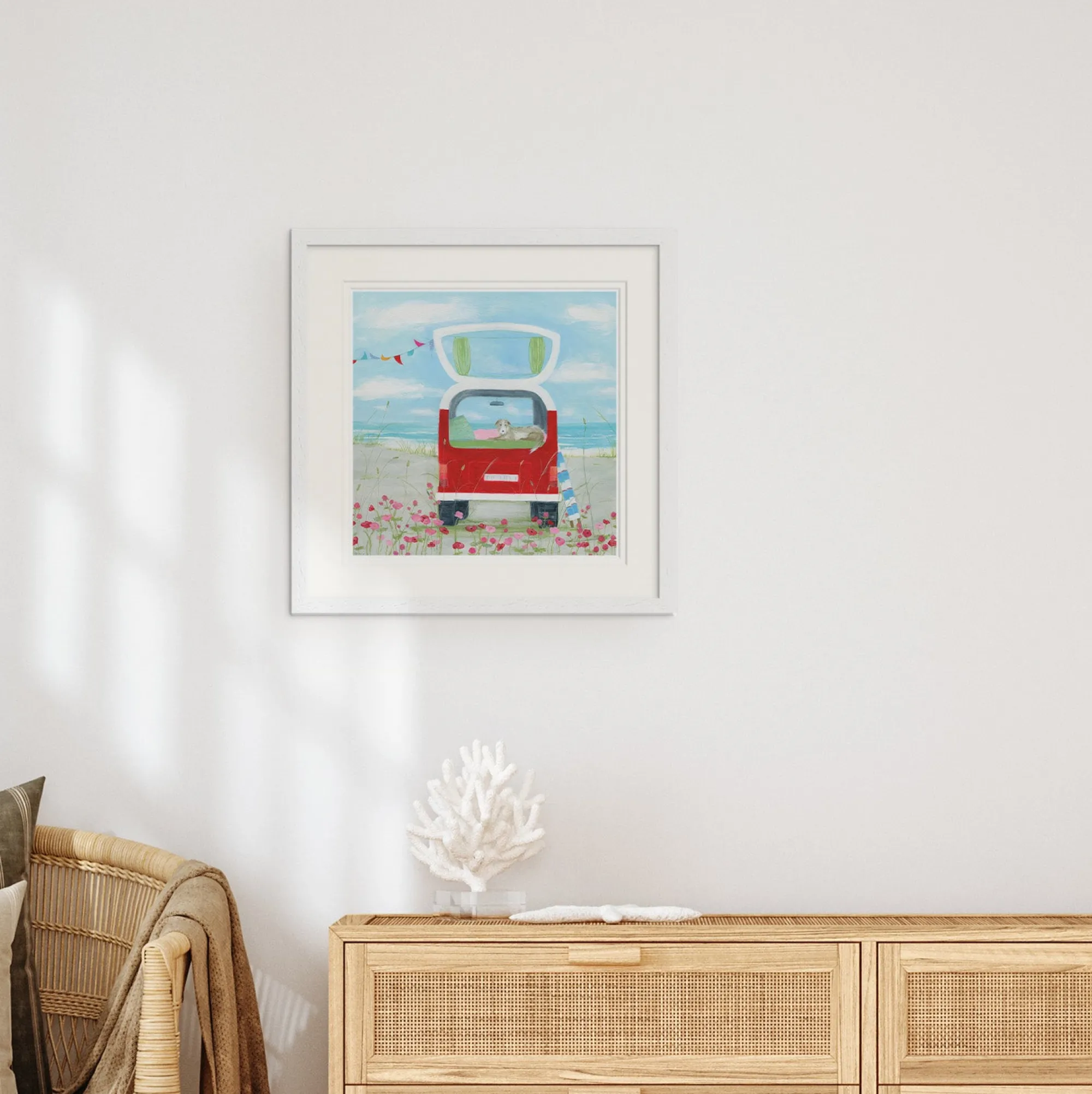 Floral & Flowers|Coastal Scenes*Whistlefish The Life Framed Print